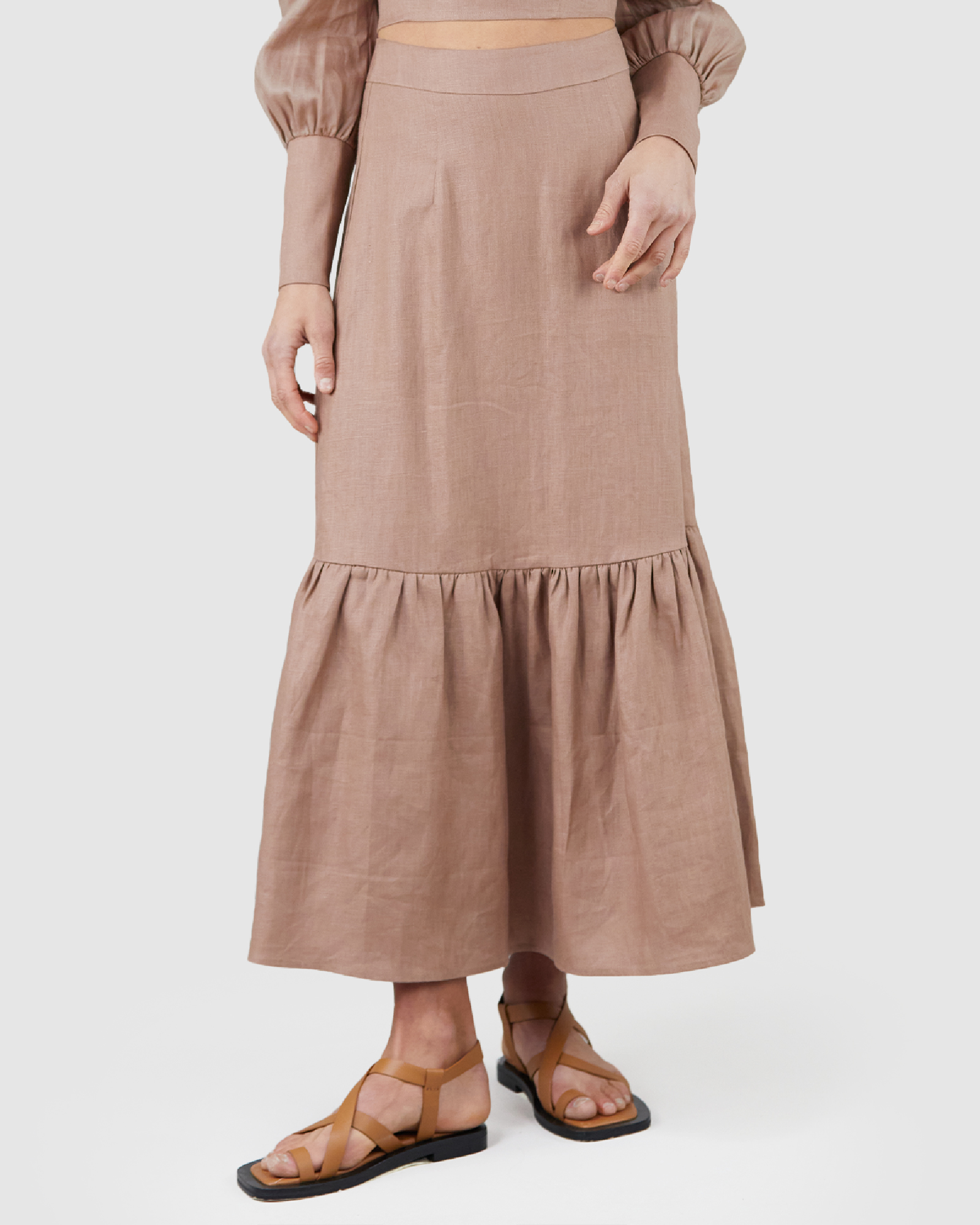 Orin Linen Skirt