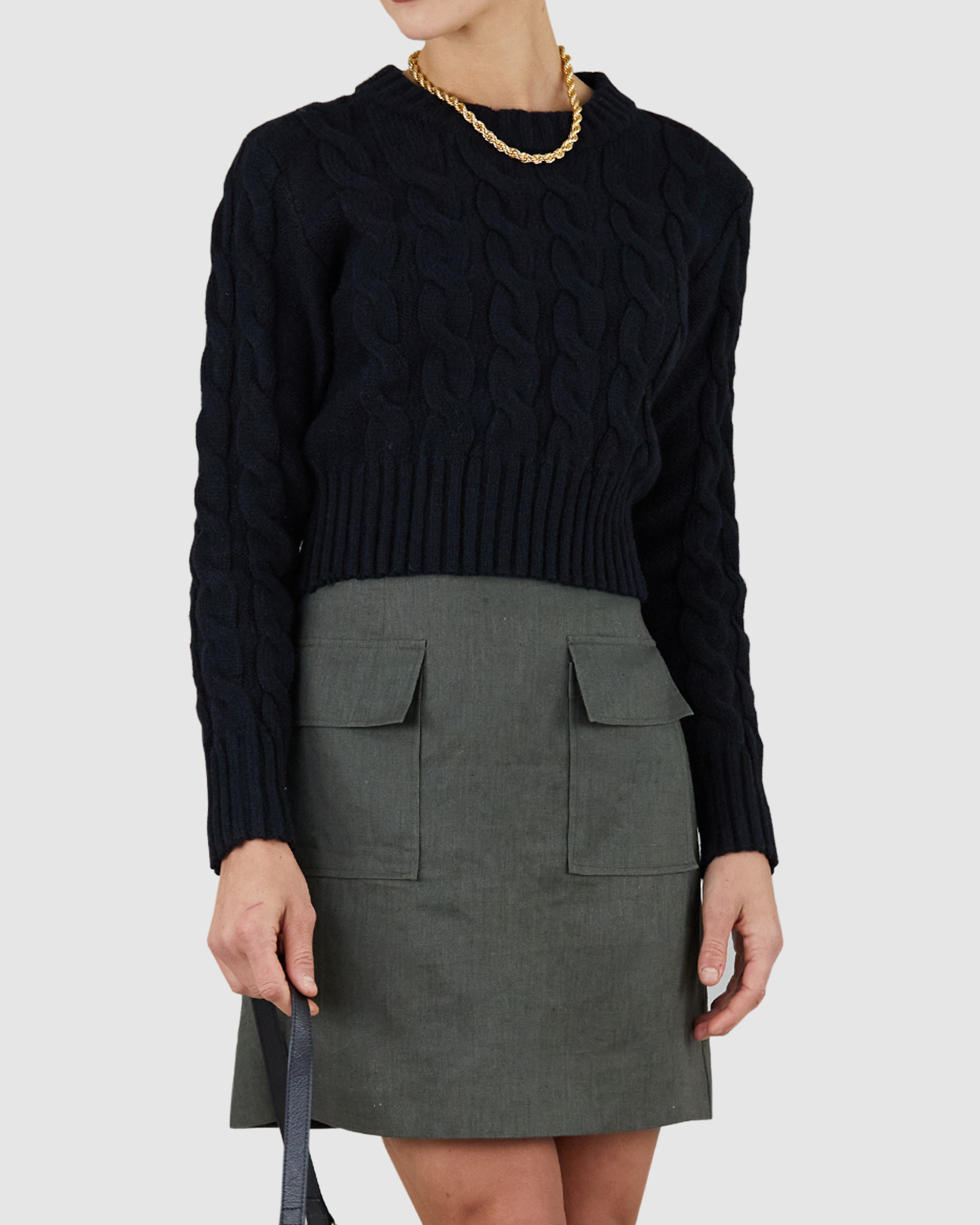 Stockton Linen Utility Skirt
