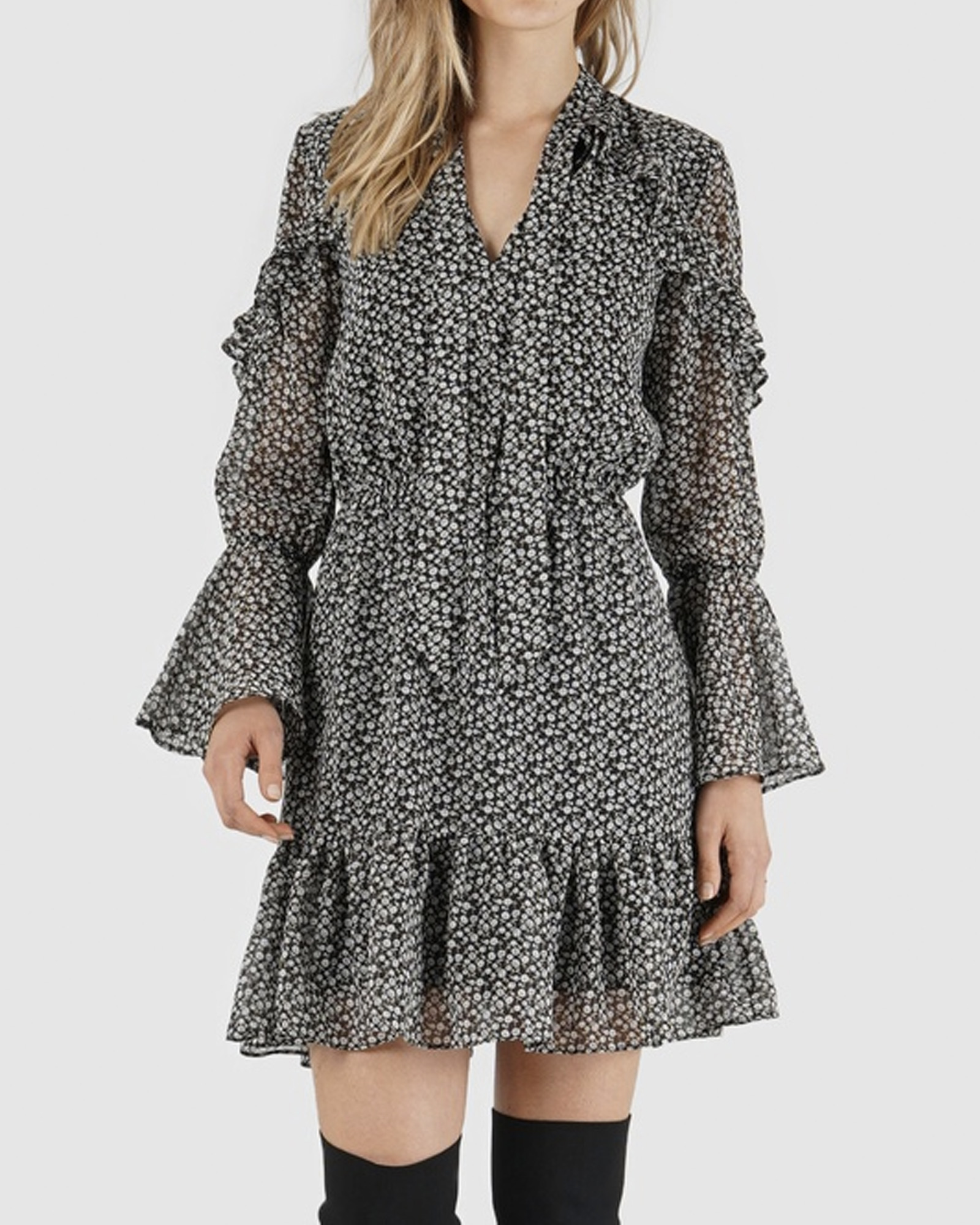 Nissa Print Dress