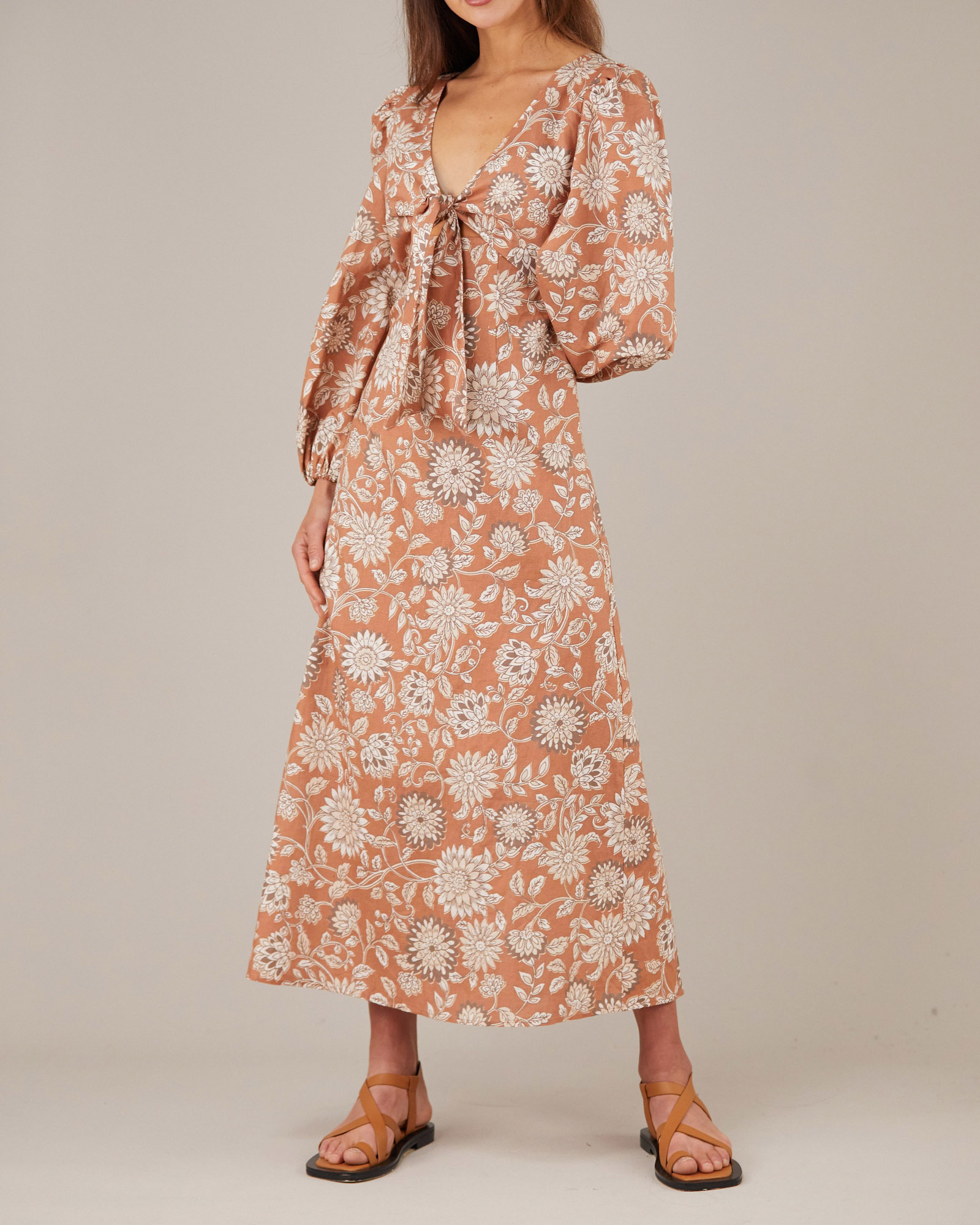 Folklore Linen Dress