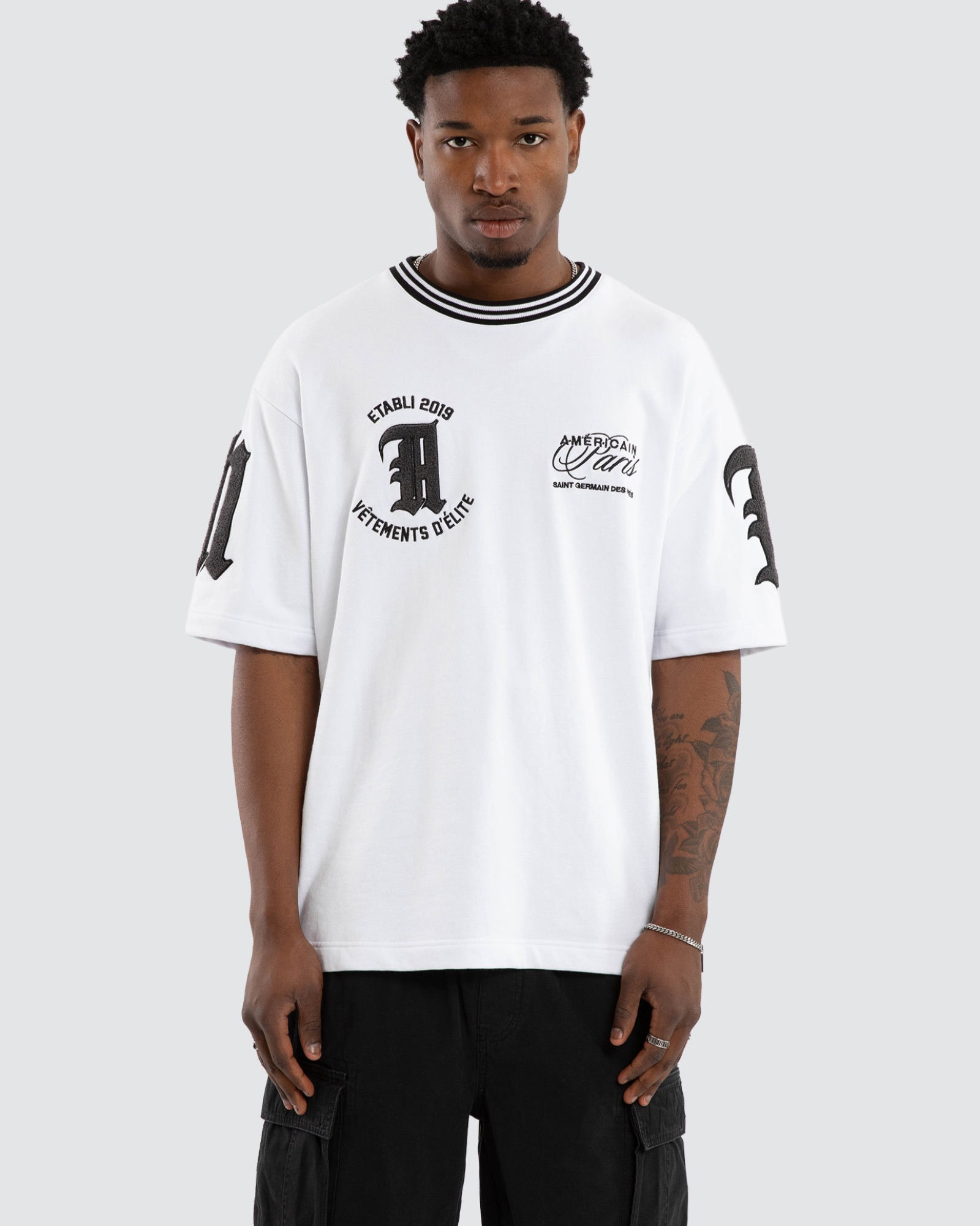 Shield Loopback Oversized Tee