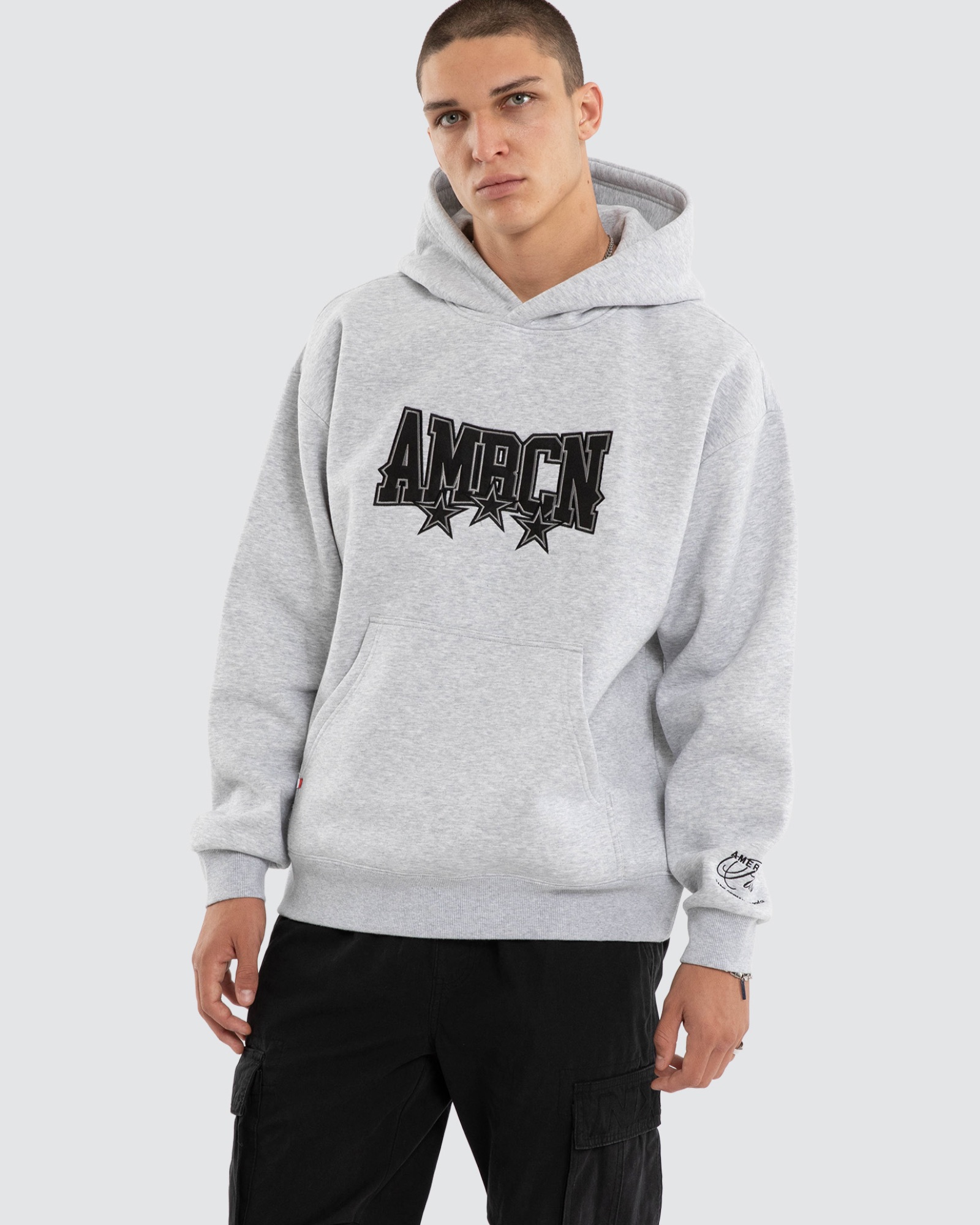 Tri-Star Relaxed Hoodie