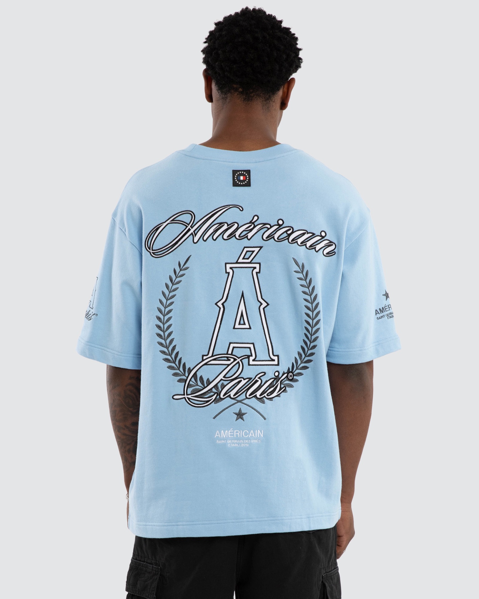 Crest Loopback Oversized Tee