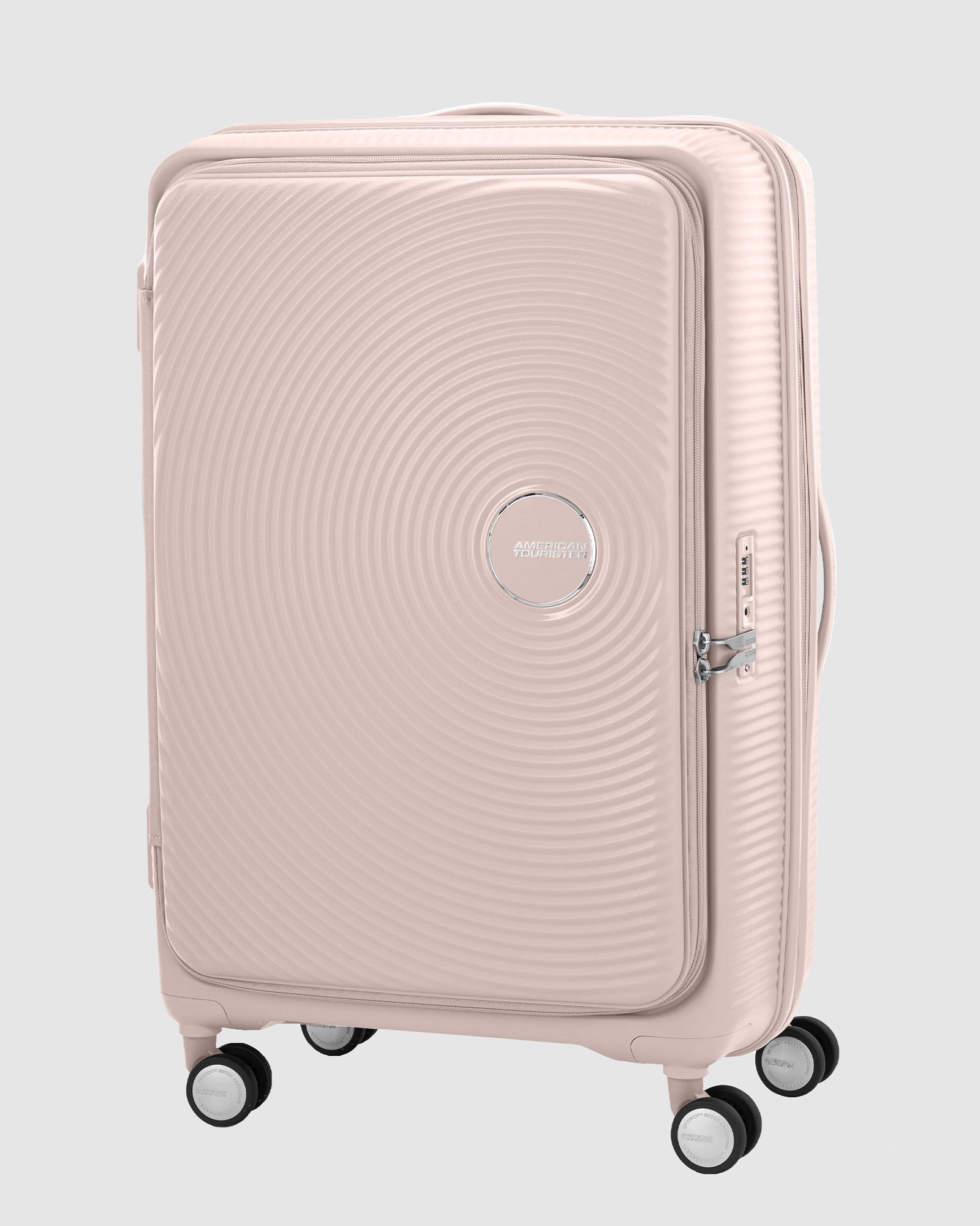 Curio Book Opening Large Suitcase Expandable (75Cm)