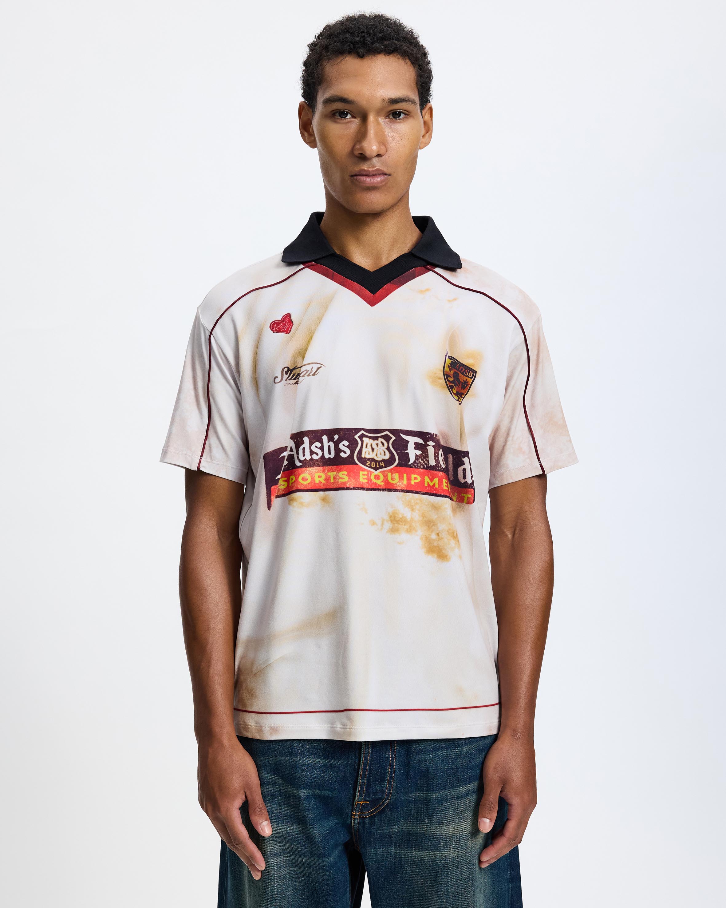 Dust Printed Football Jersey T-Shirt