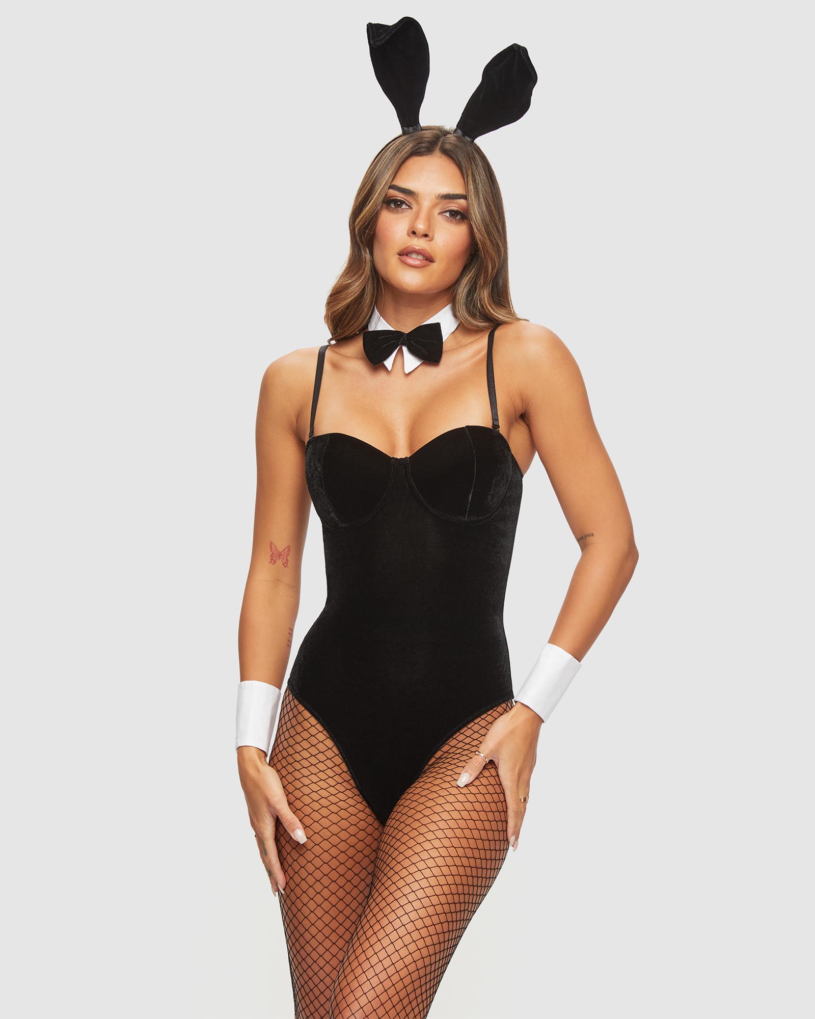 Tuxedo Bunny Bodysuit Playwear Set