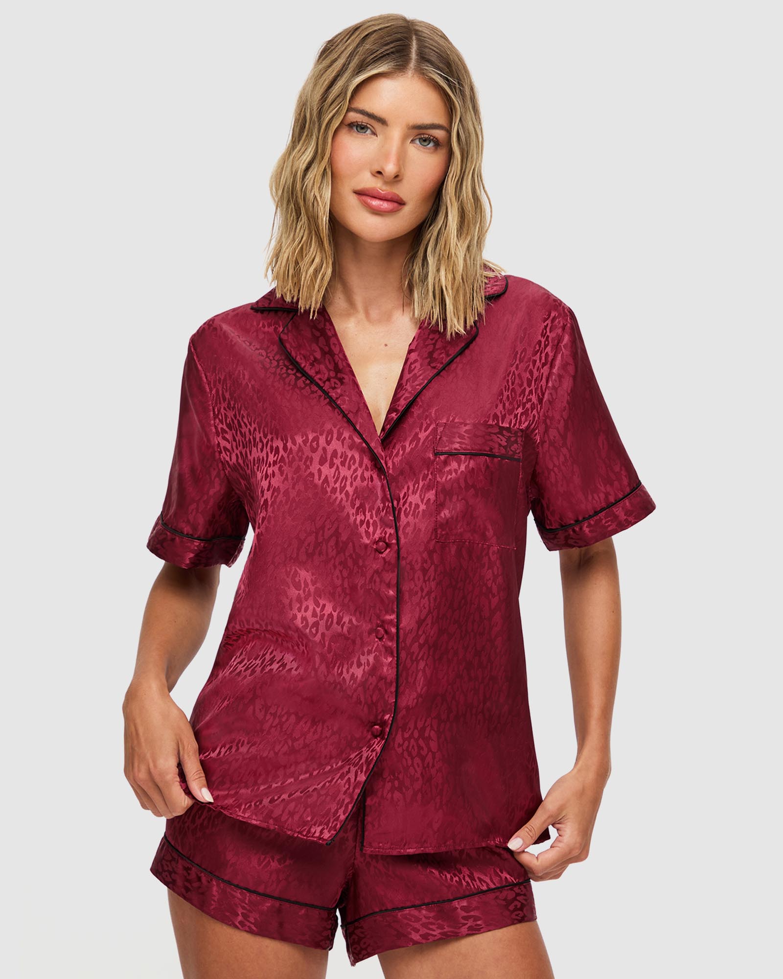 Signature Satin PJ Set