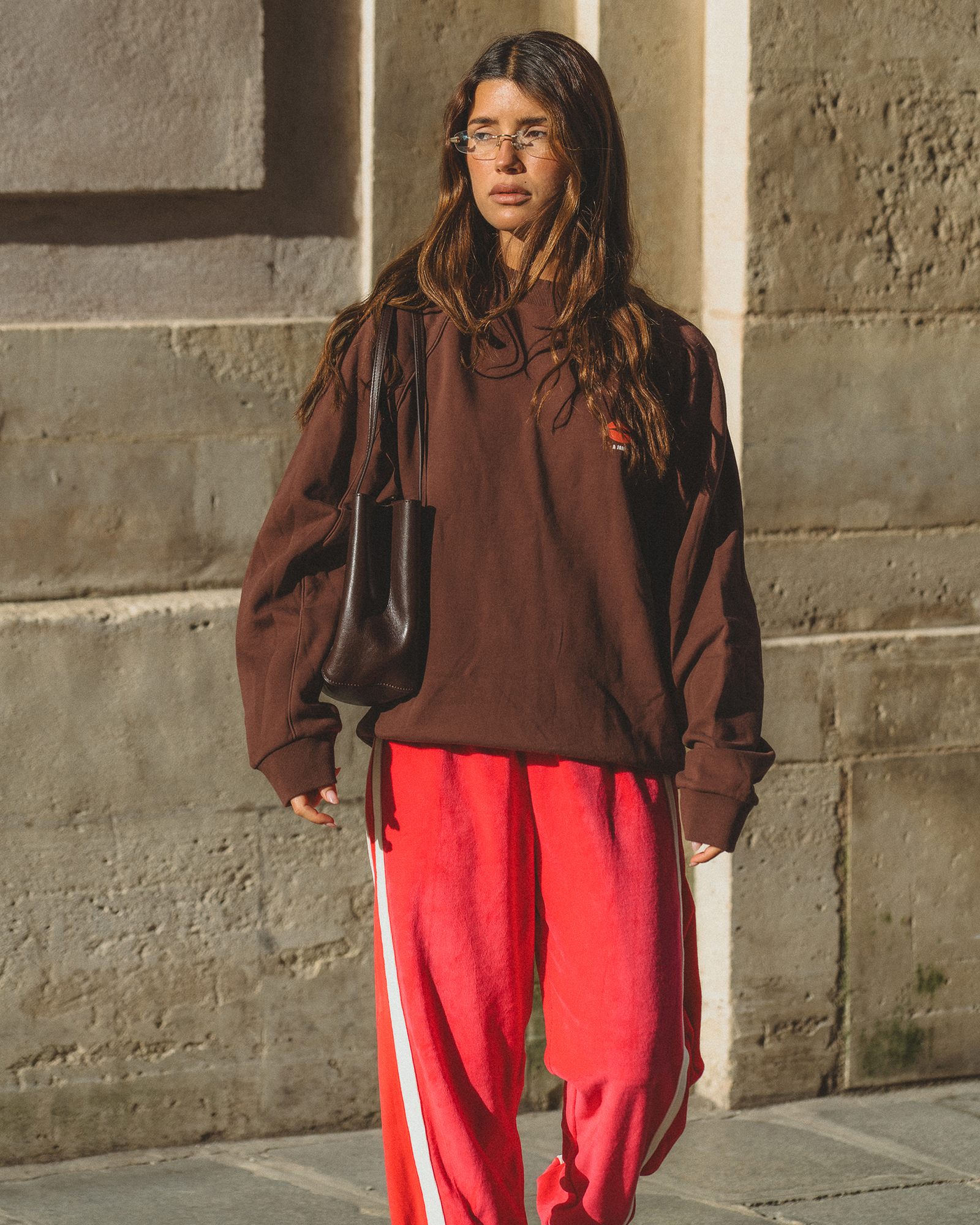 Velour Splice Trackpants
