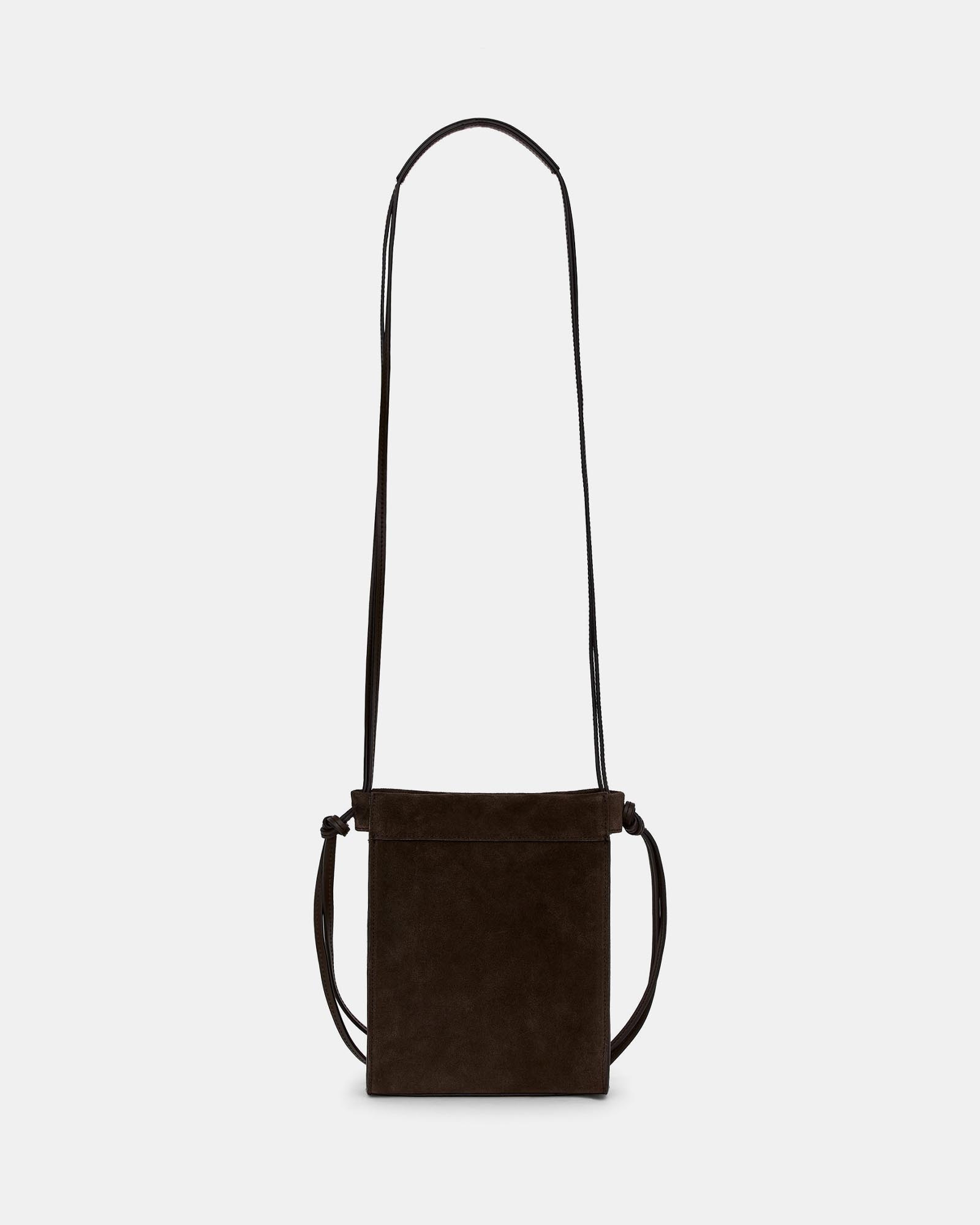 Suede Crossbody Bag