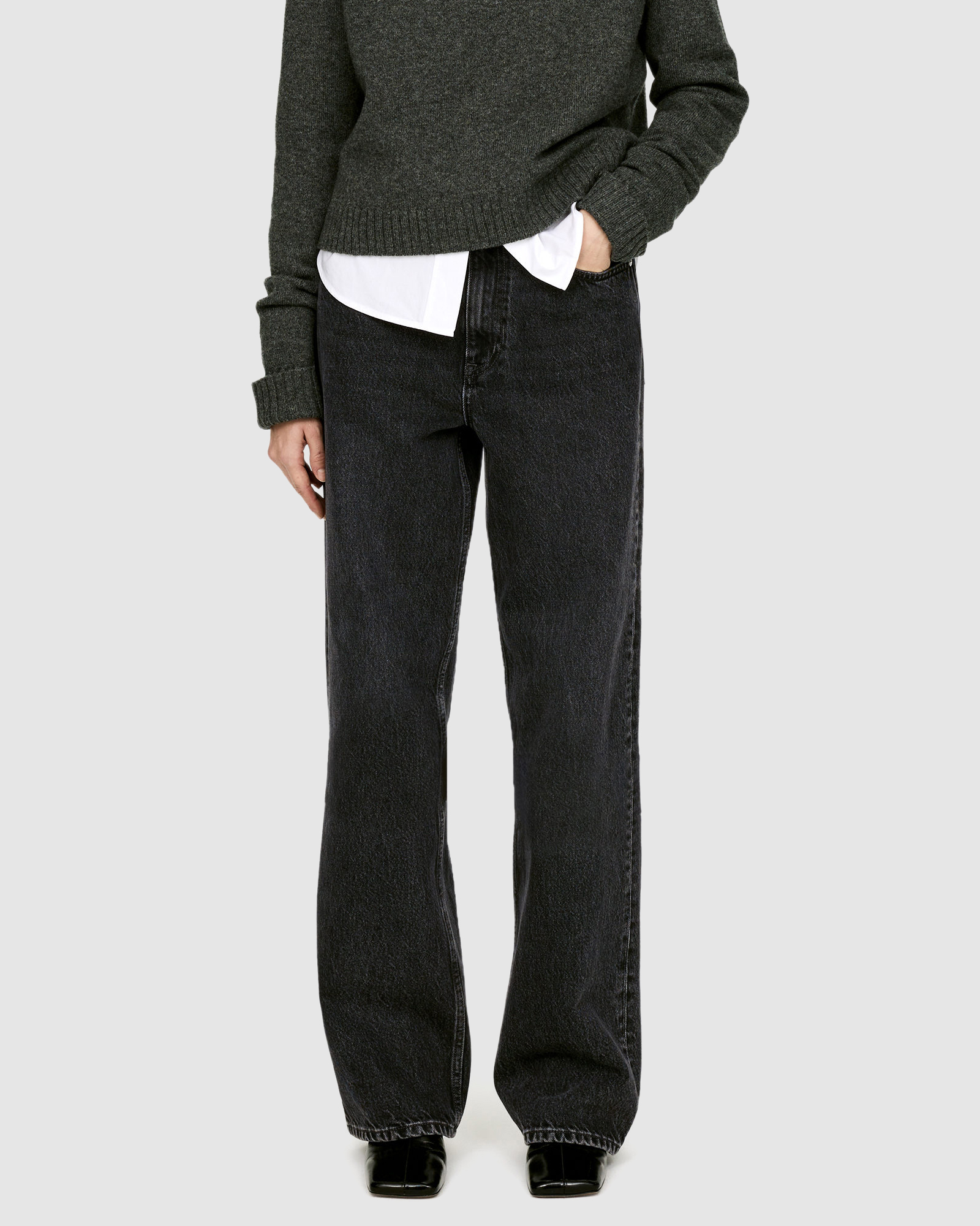 Coral Wide Jeans