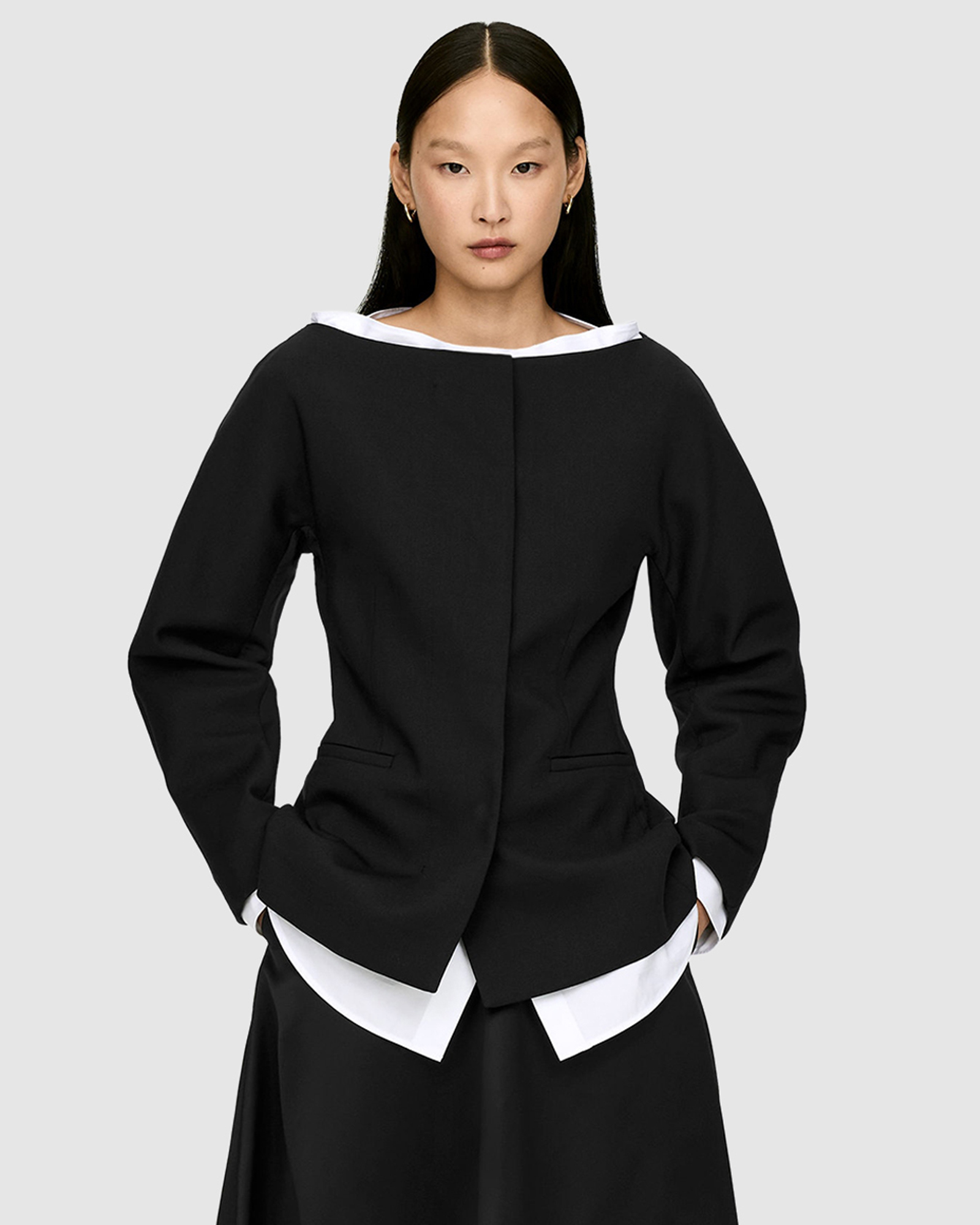 Open-Neck Blazer