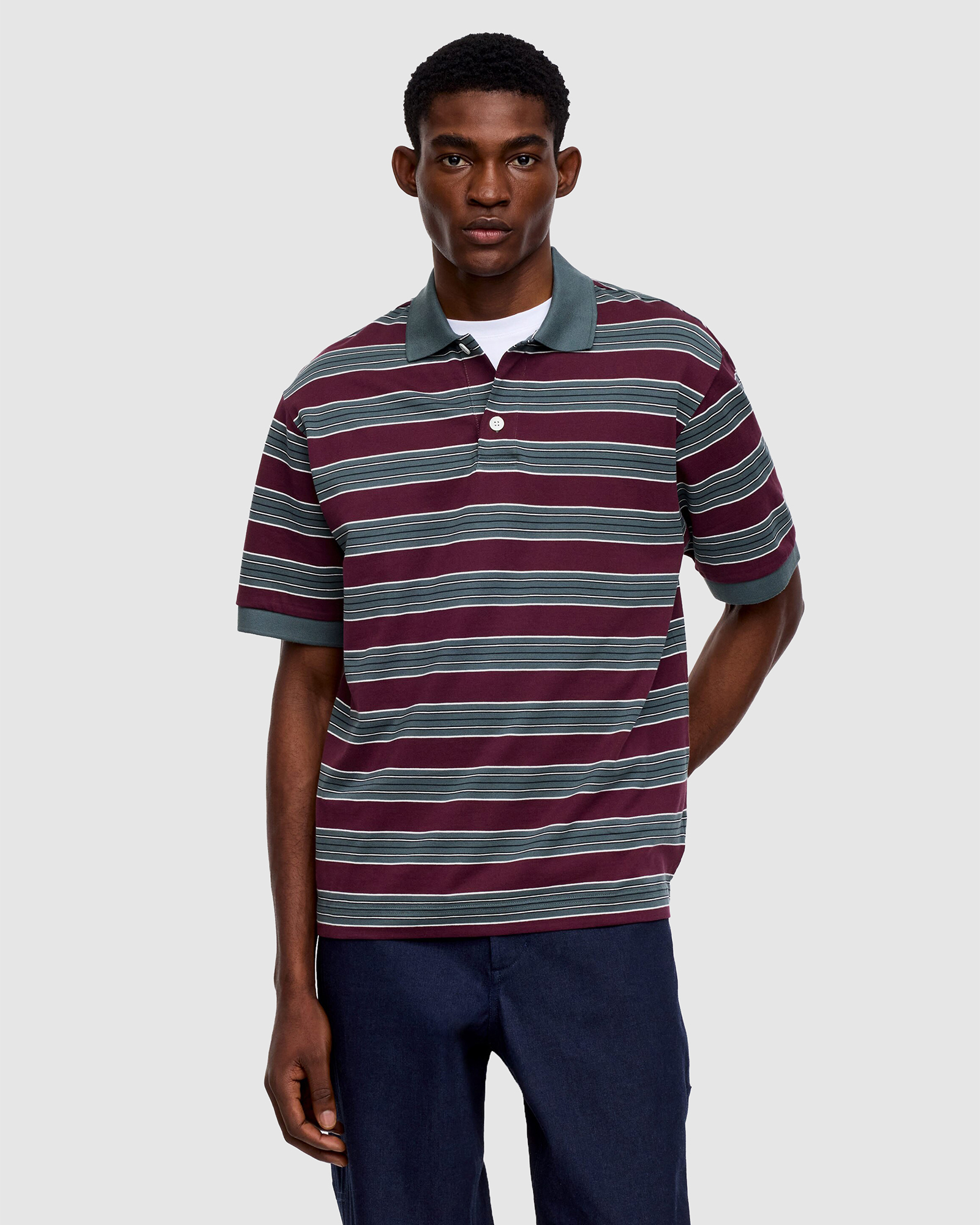 Short-Sleeve Polo Shirt