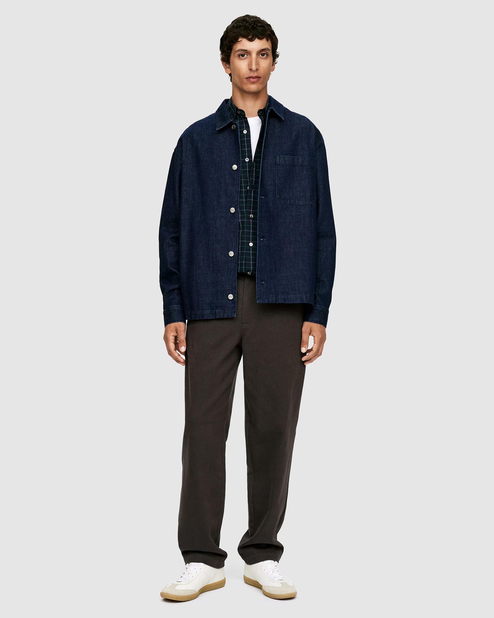 Cotton Moleskin Twill Trousers