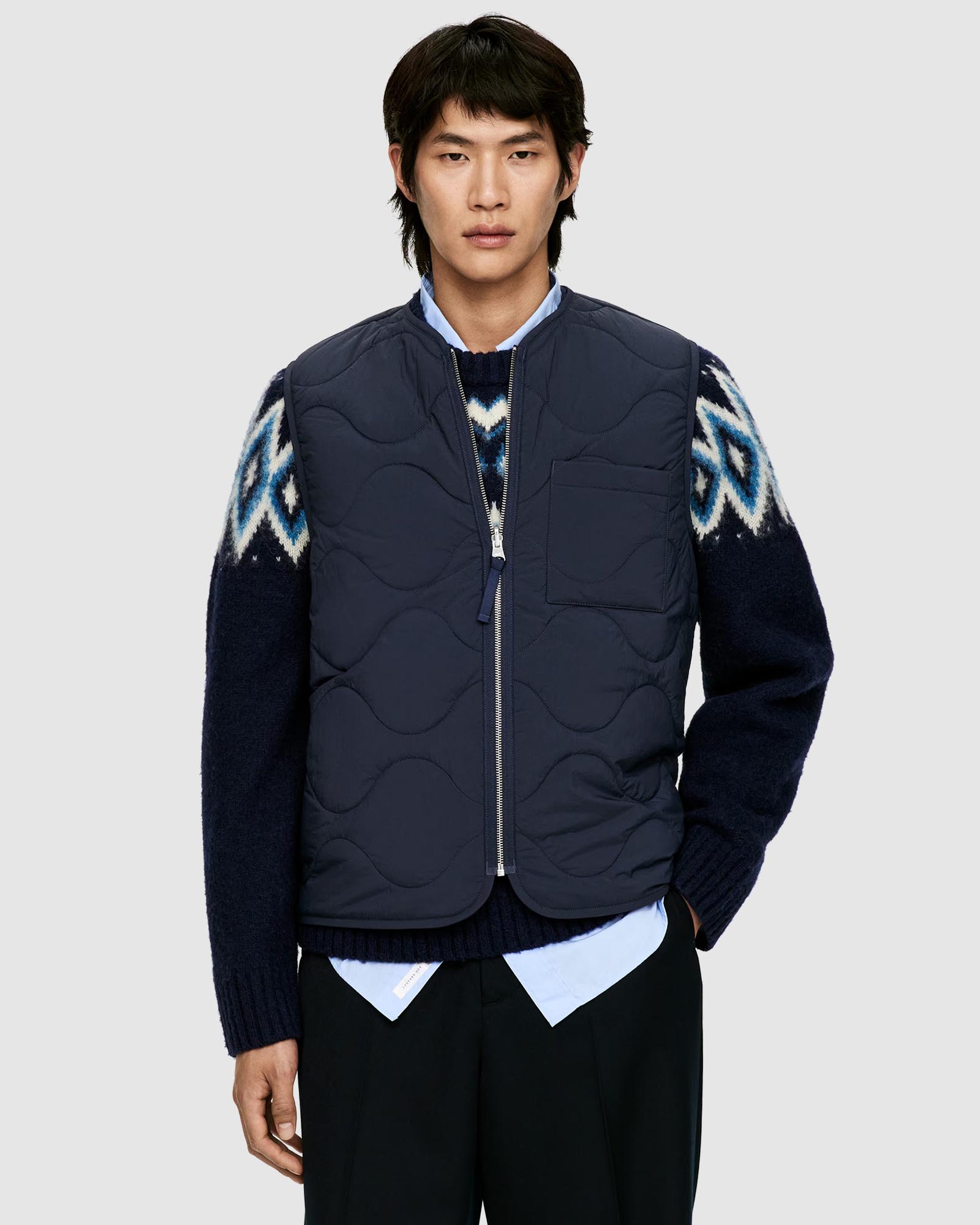 2-in-1 Quilted Liner Vest