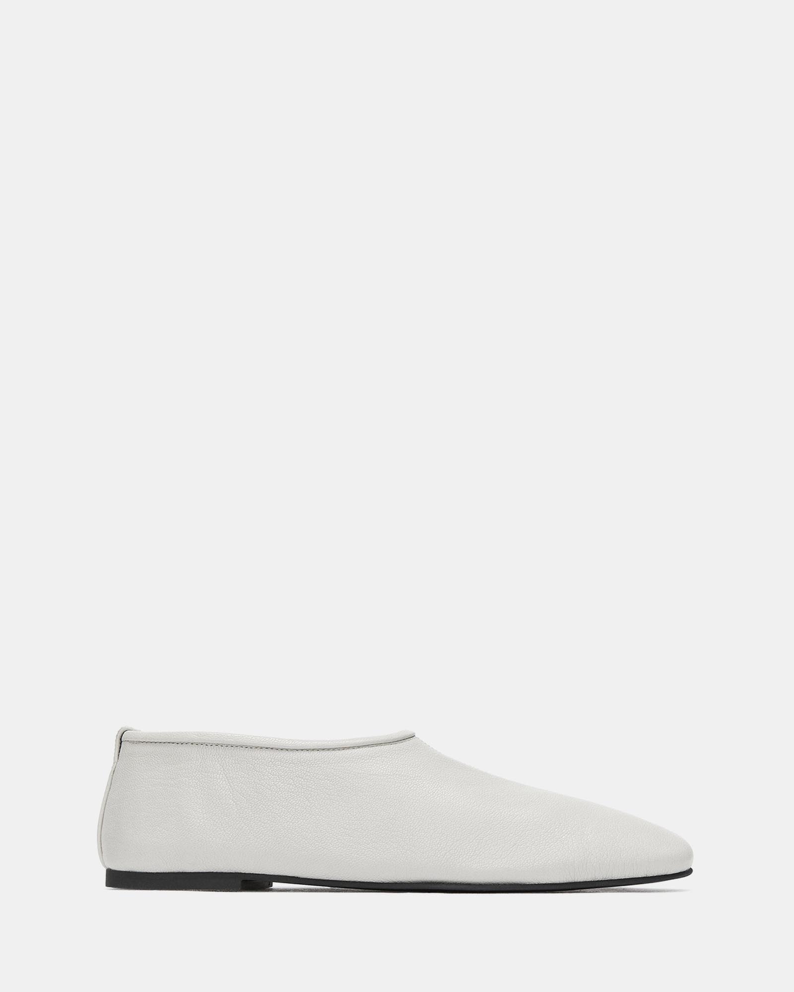 Malta Leather High Vamp Flats