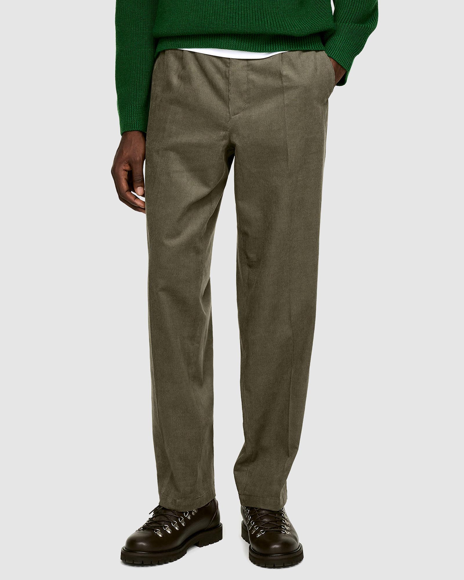 Relaxed Corduroy Trousers