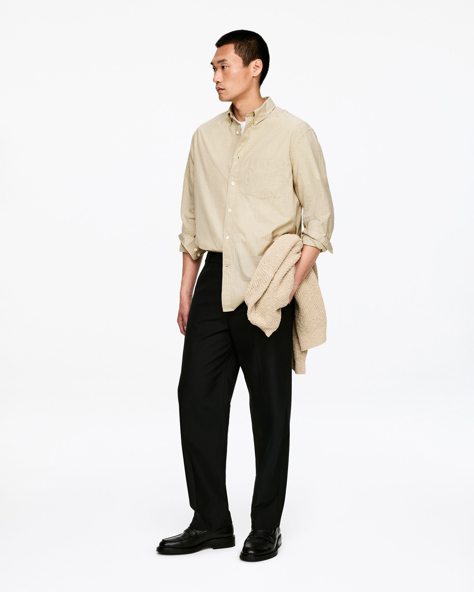 Relaxed Pinpoint Shirt