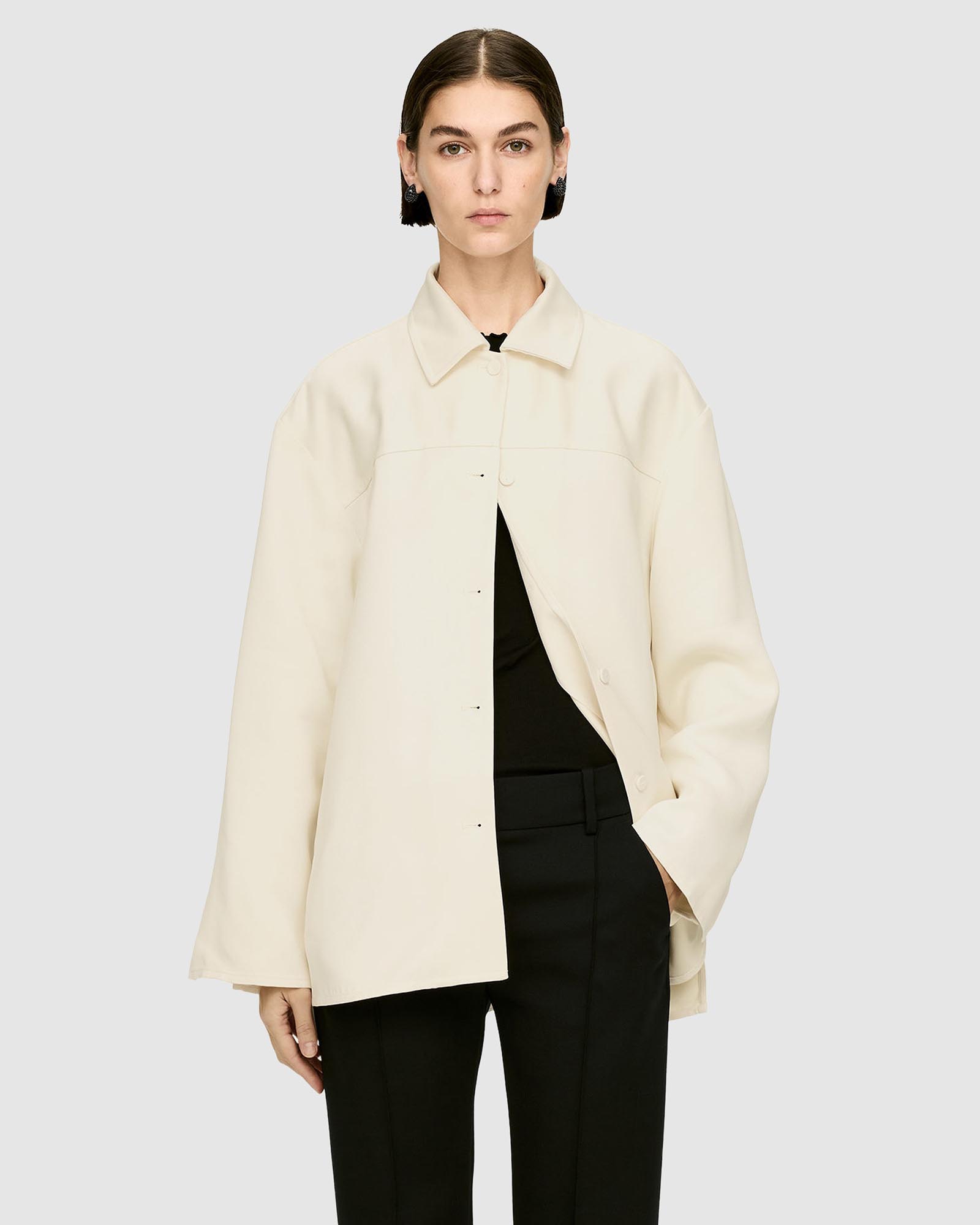 Satin Overshirt