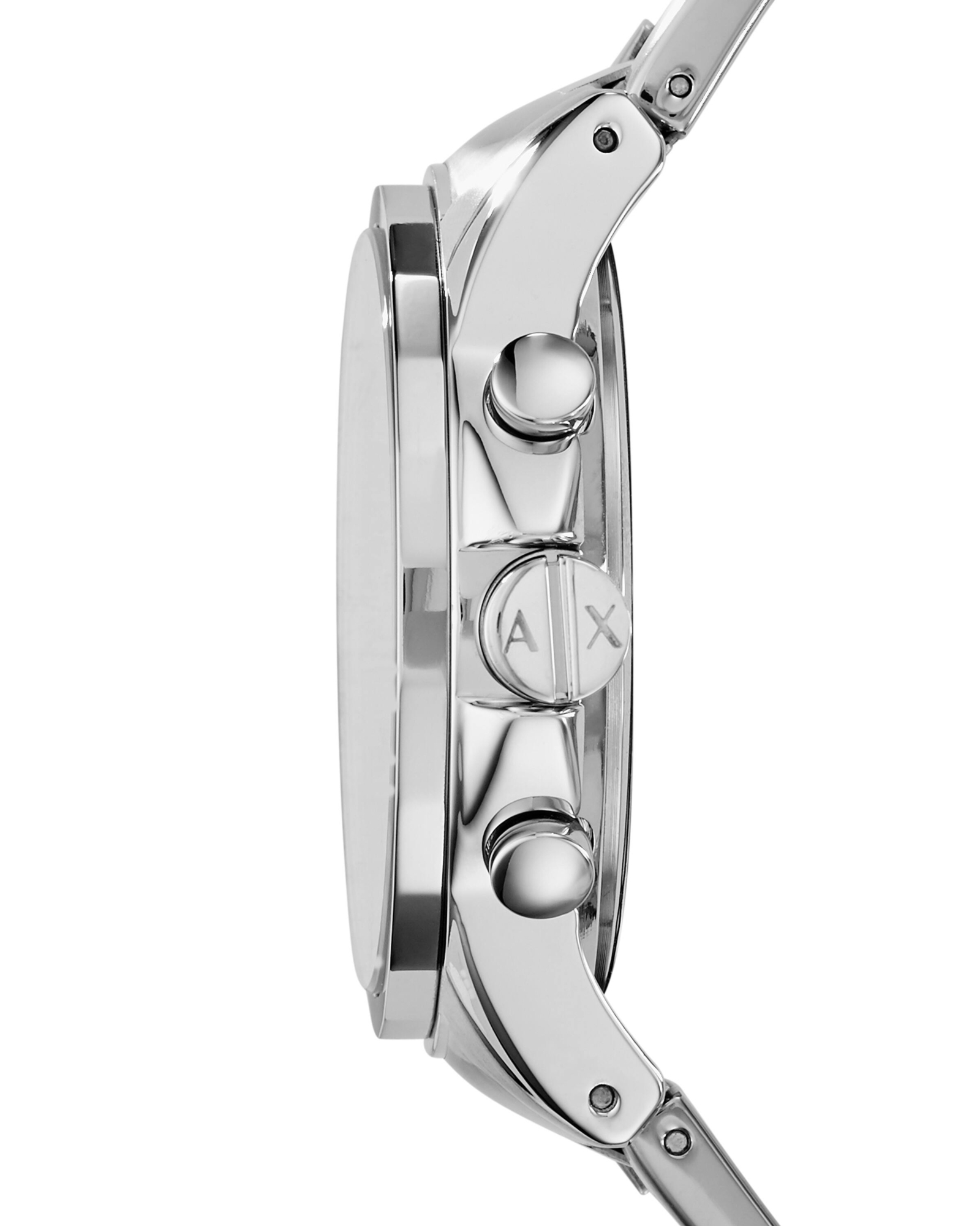 Silver Tone Chronograph Watch