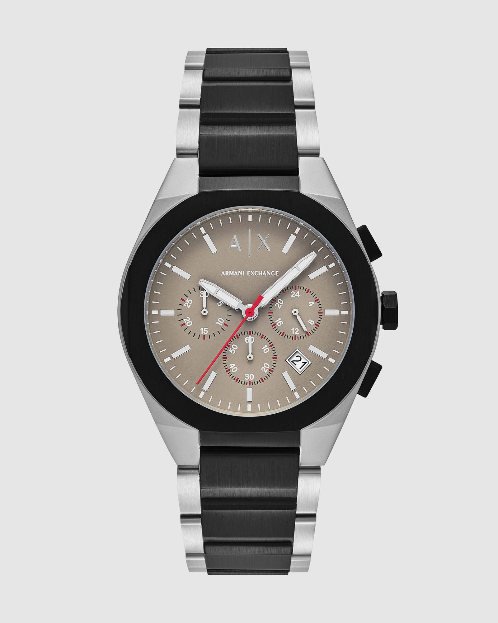 Two Tone Chronograph Watch