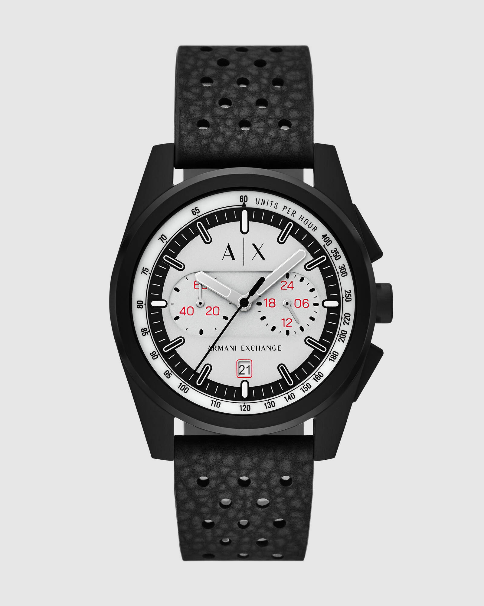 Black Chronograph Watch