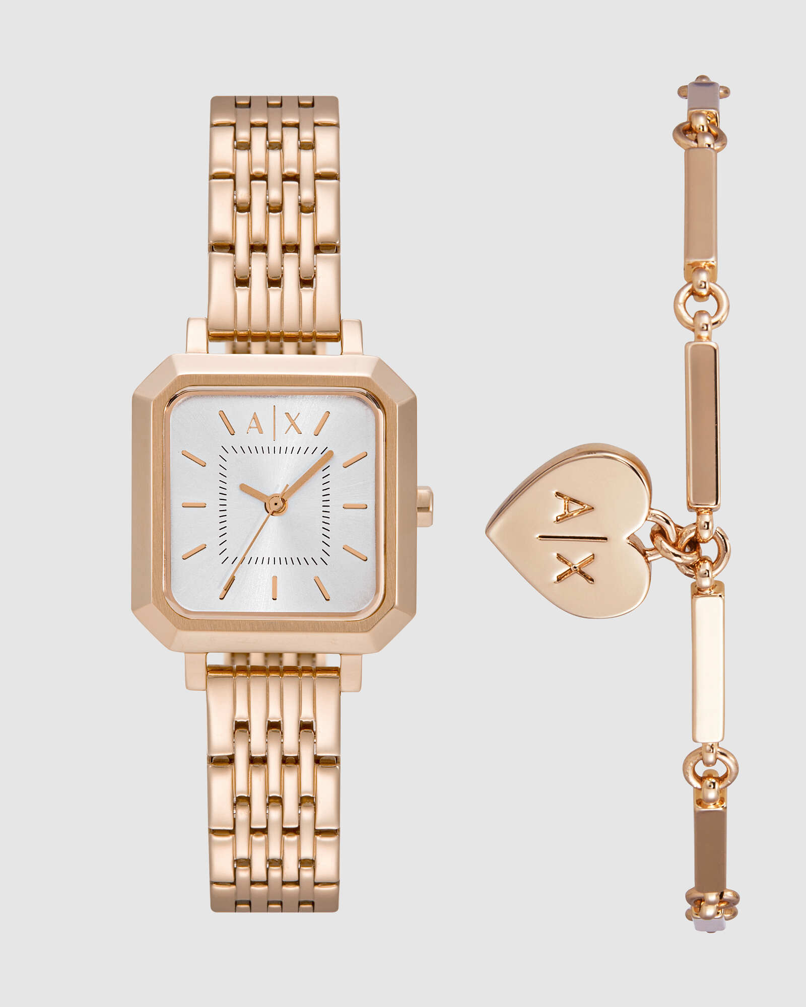 Rose Gold Tone Analogue Watch