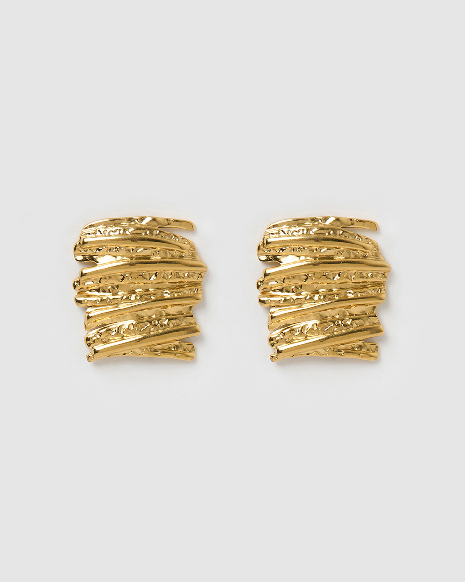 Iris Gold Earrings