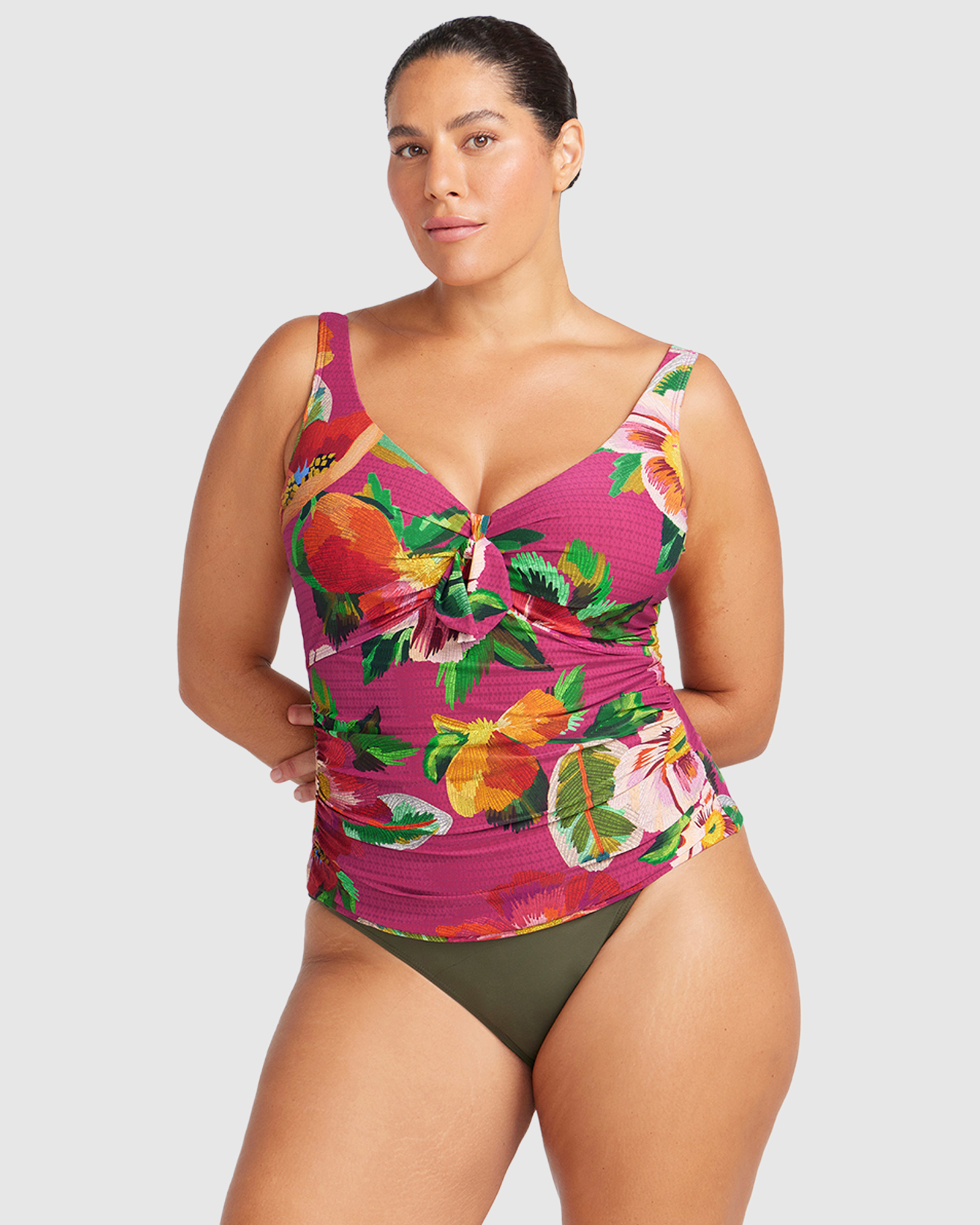 Le Recife Cezanne D/DD Underwire Tankini Top