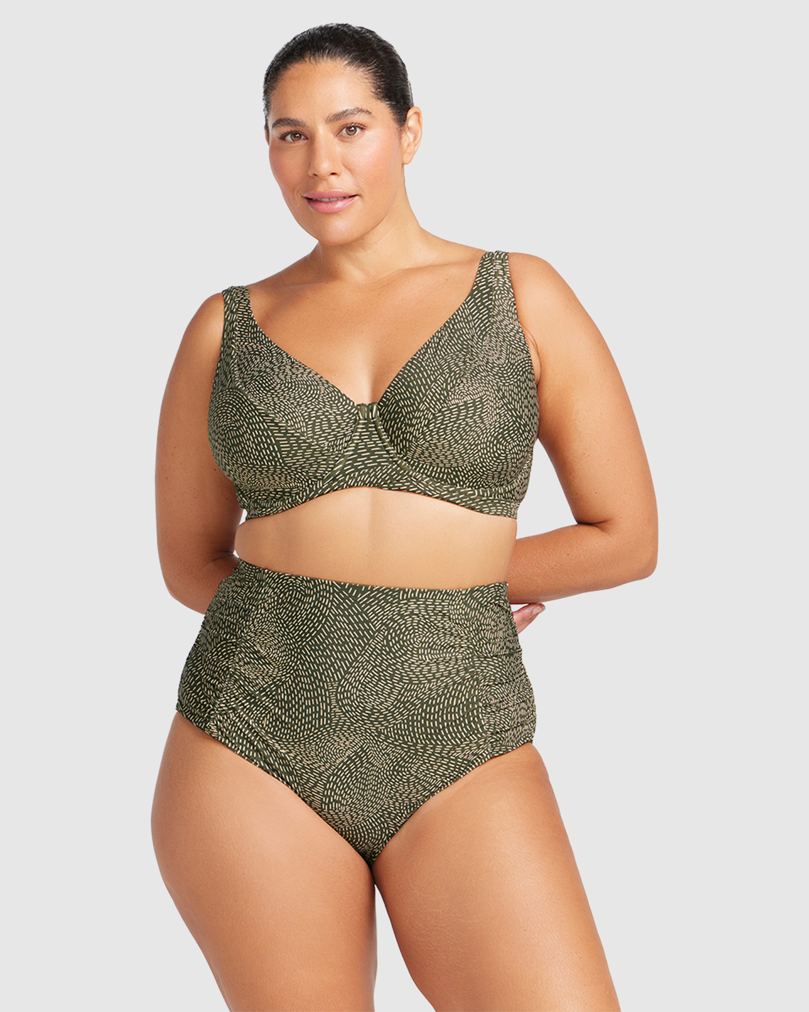 Onda Perspective Raphael High Waist Rouched Swim Pant
