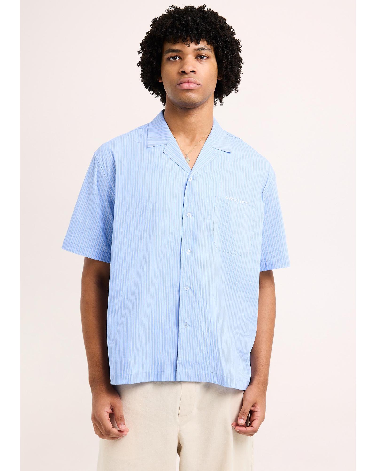 Box Striped Short Sleeve Shirt