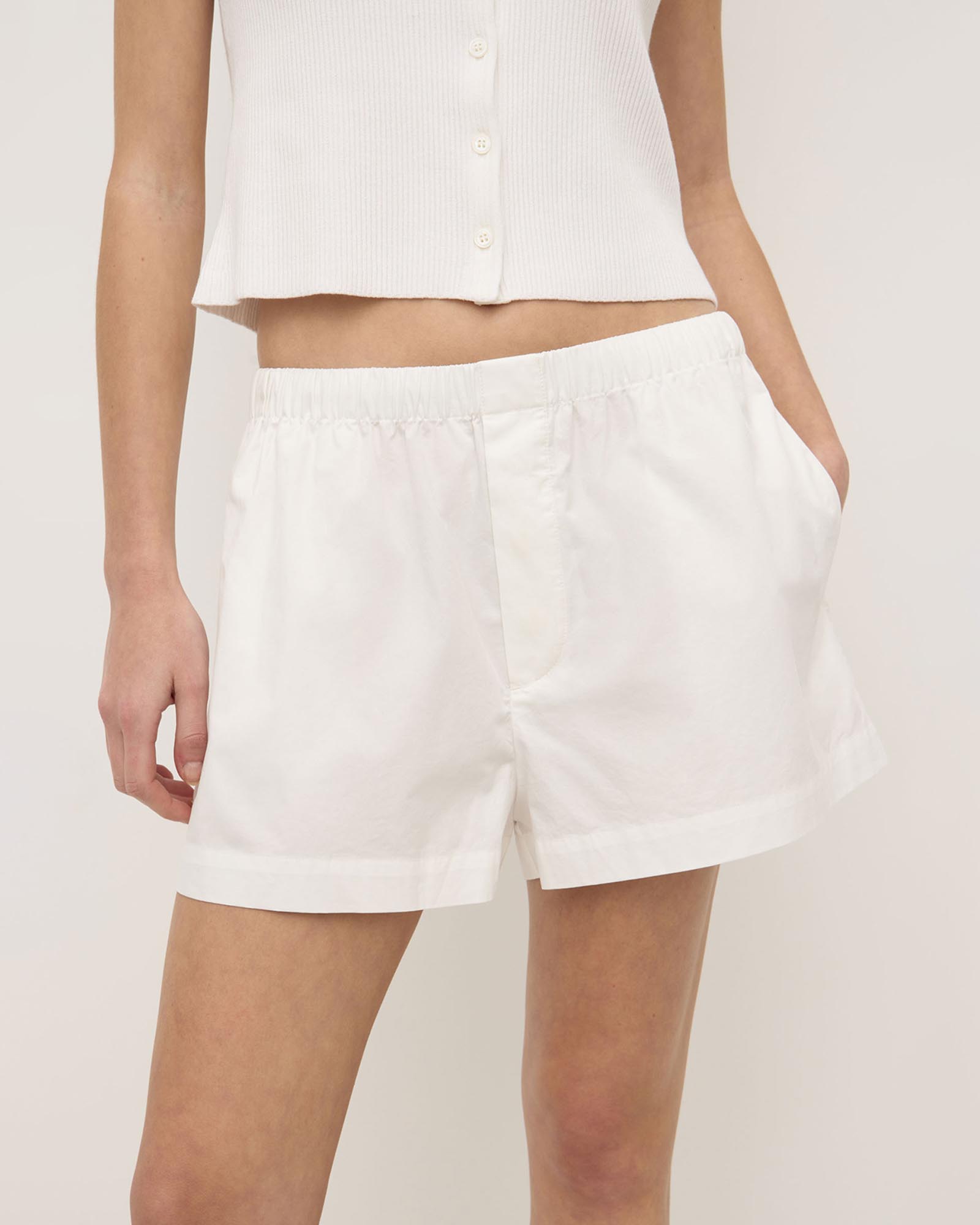 Everyday Poplin Shorts
