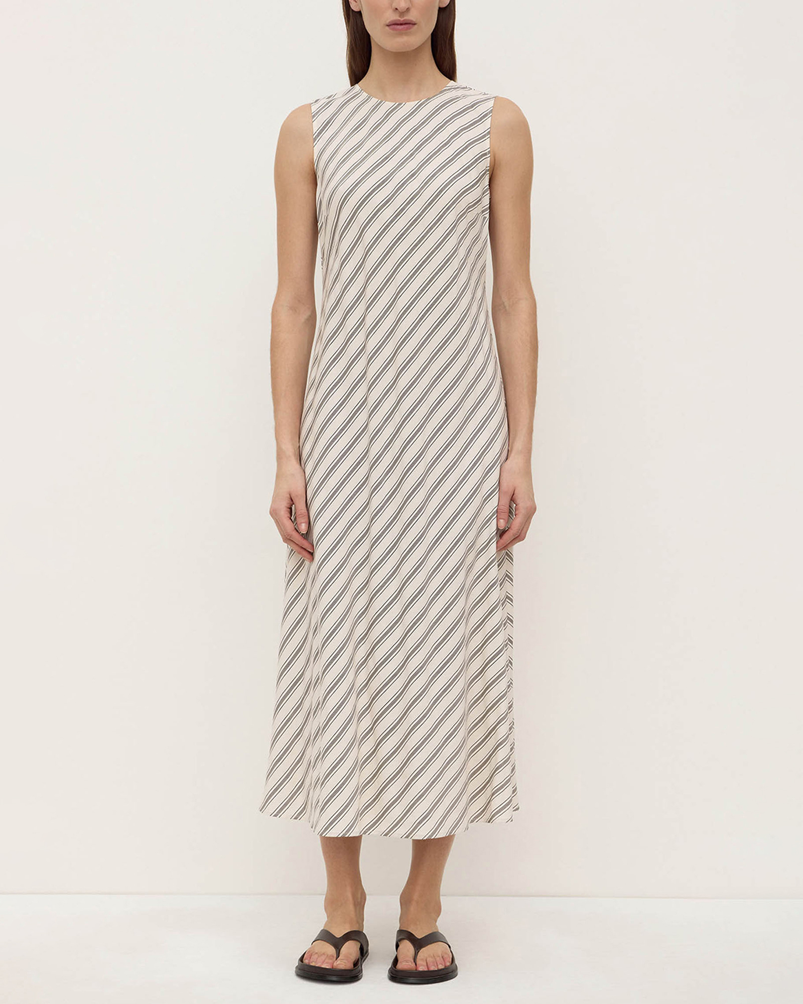 Lenny Stripe Midi Dress