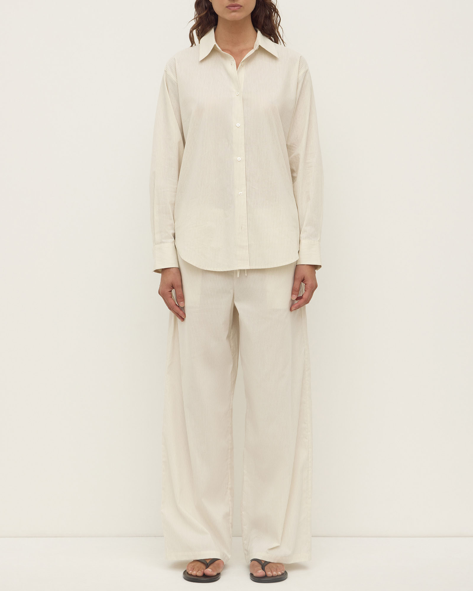 Marina Stripe Fitted Shirt