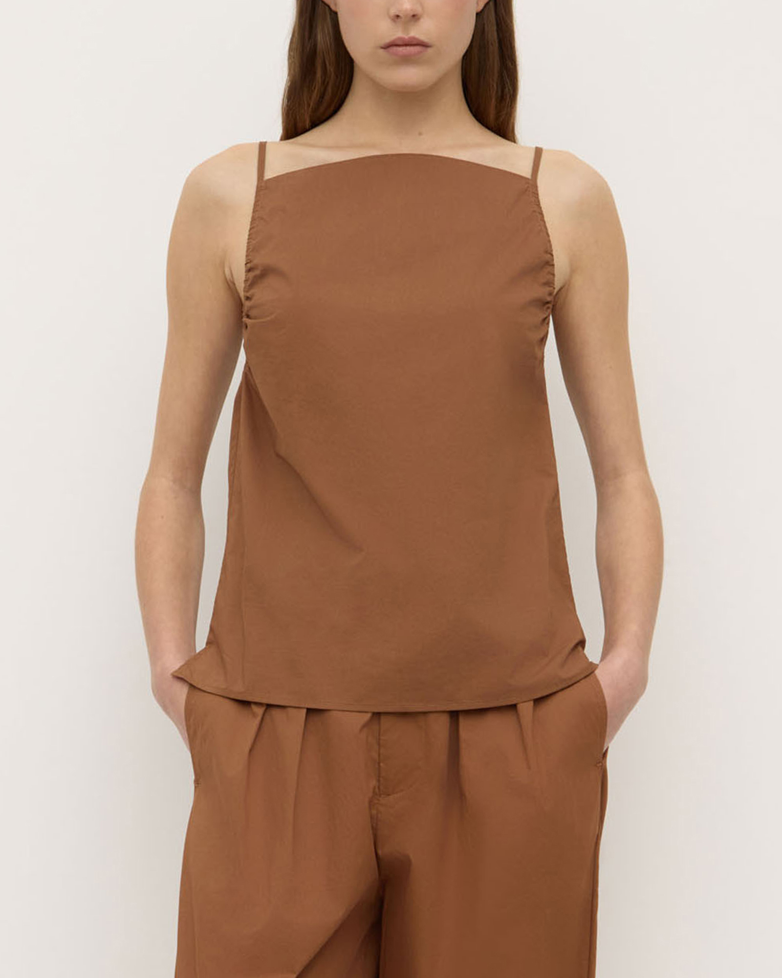 Annie Poplin Tank