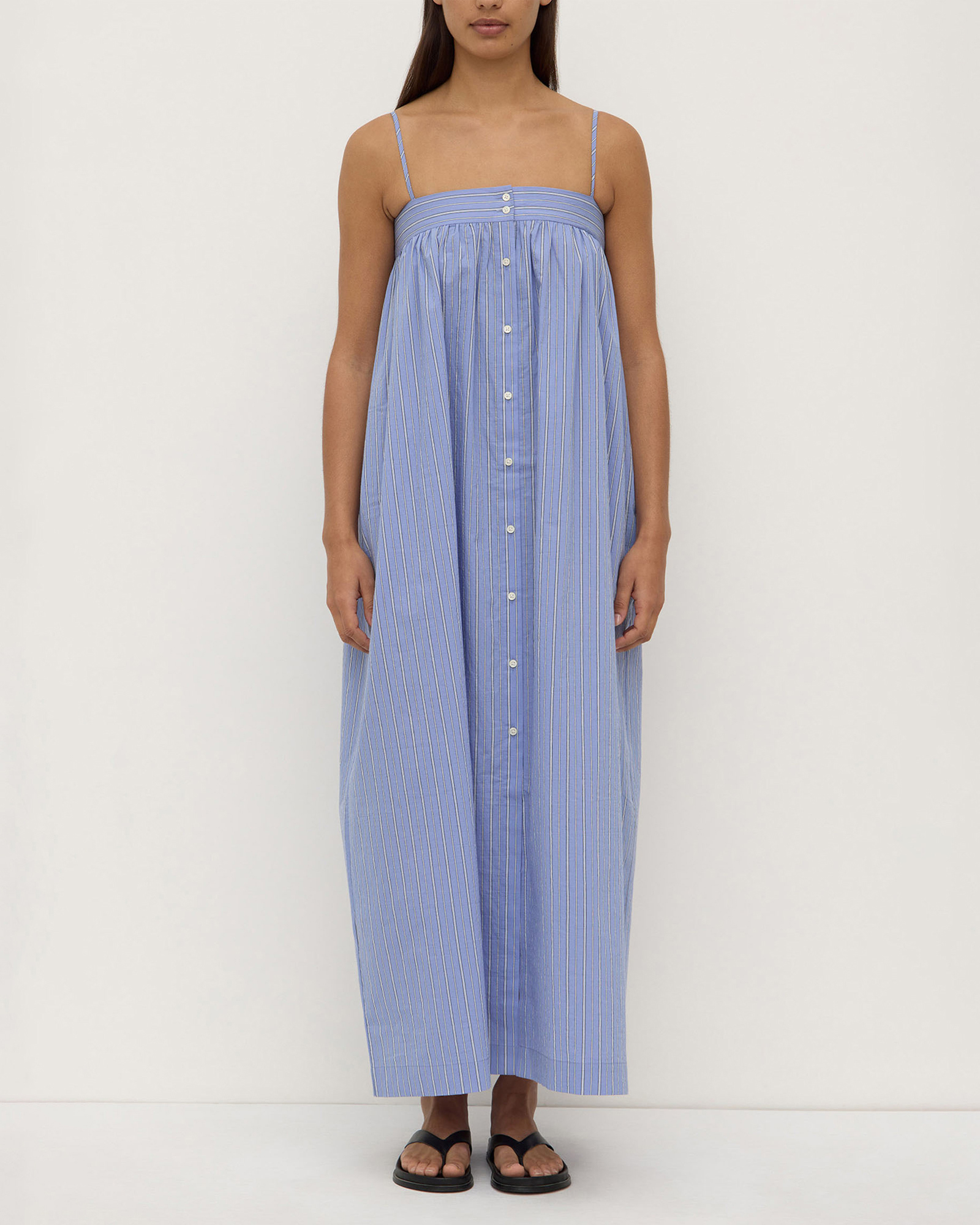 Erina Stripe Maxi Dress