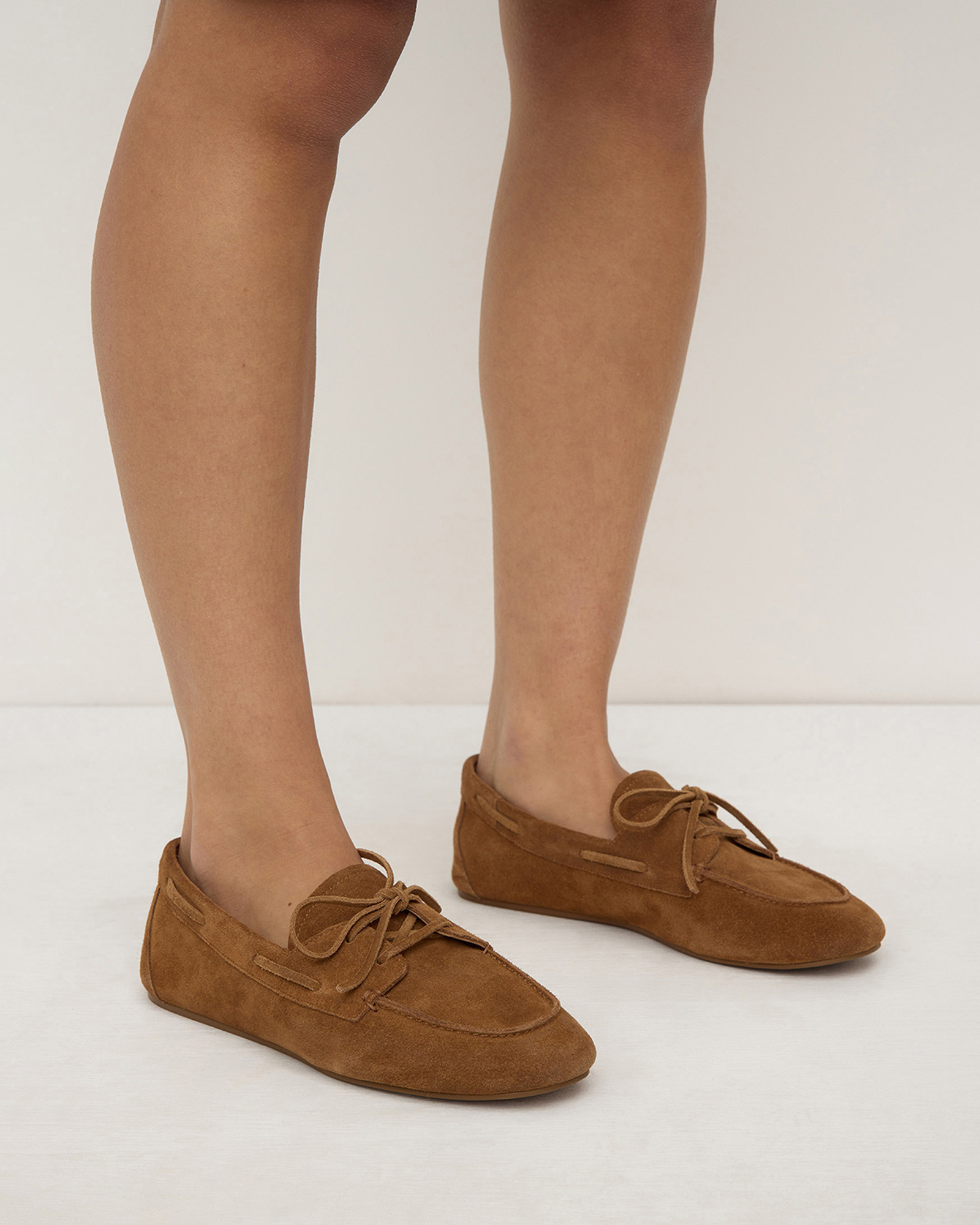 Devon Suede Boat Shoes - Women's