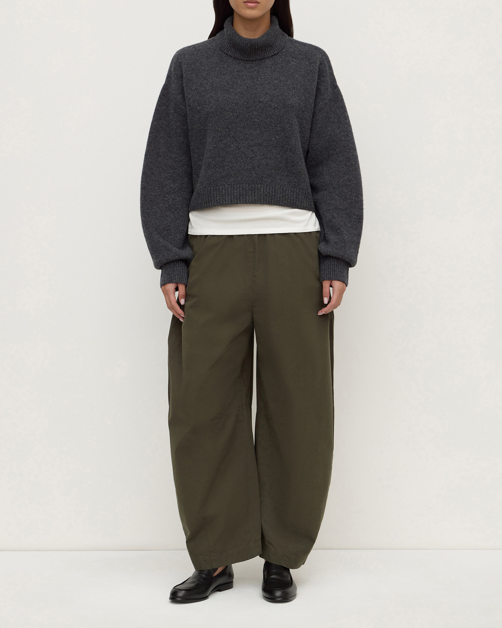 Paris Wool Cashmere Knit Turtleneck Jumper