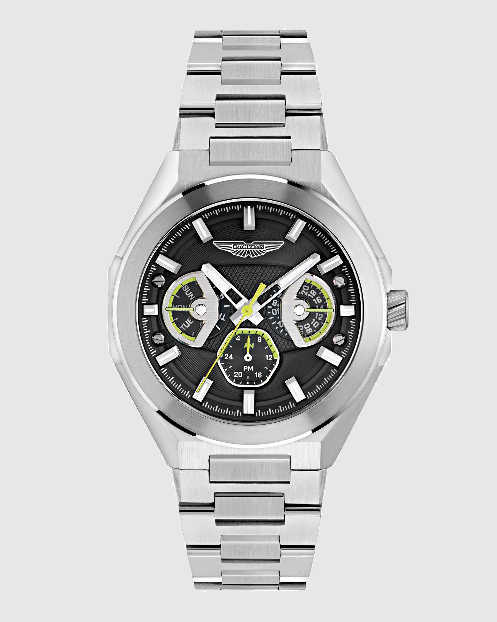 TKS Black Steel Bracelet Watch