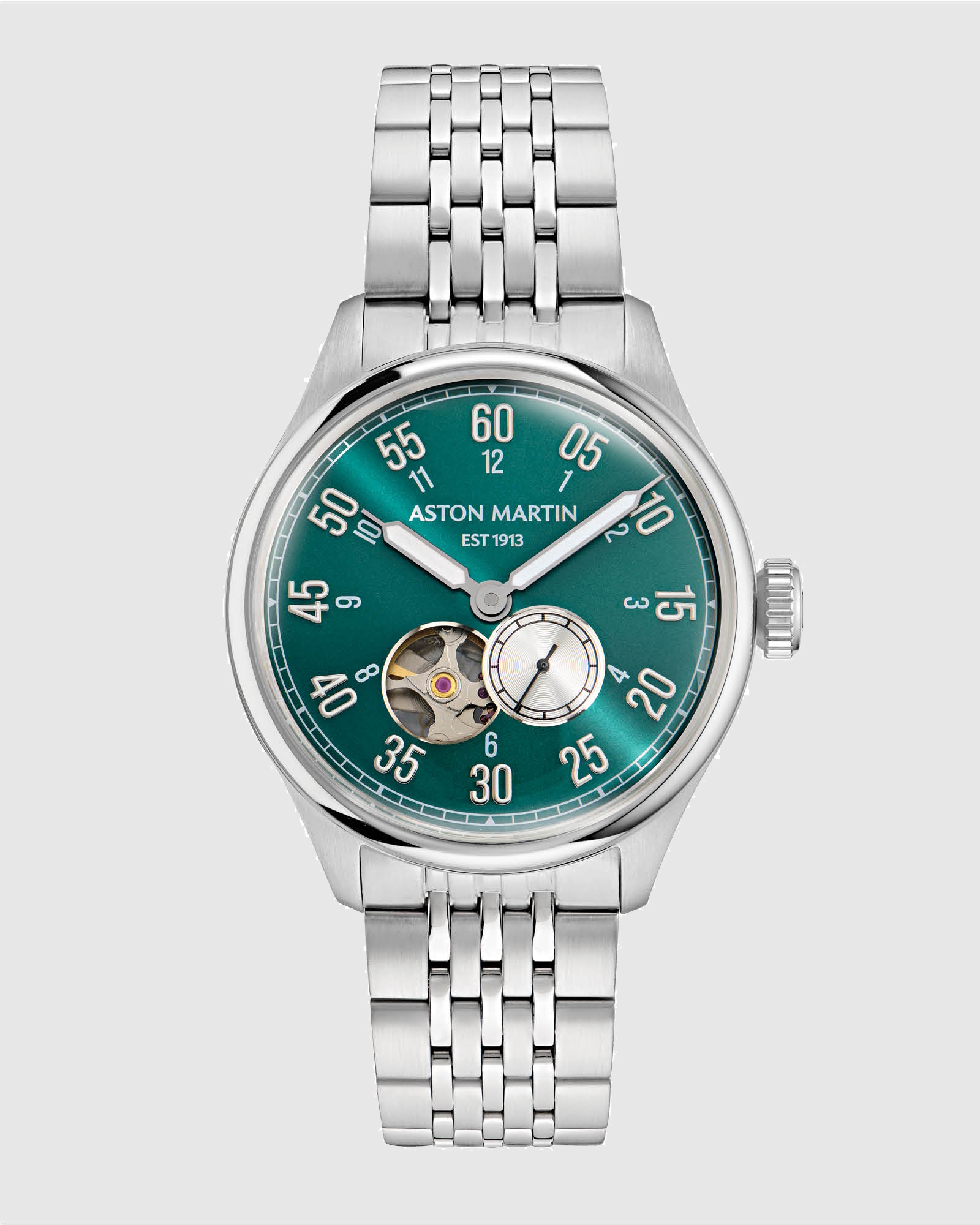 TS1 Automatic Podium Green Stainless Steel Bracelet Watch