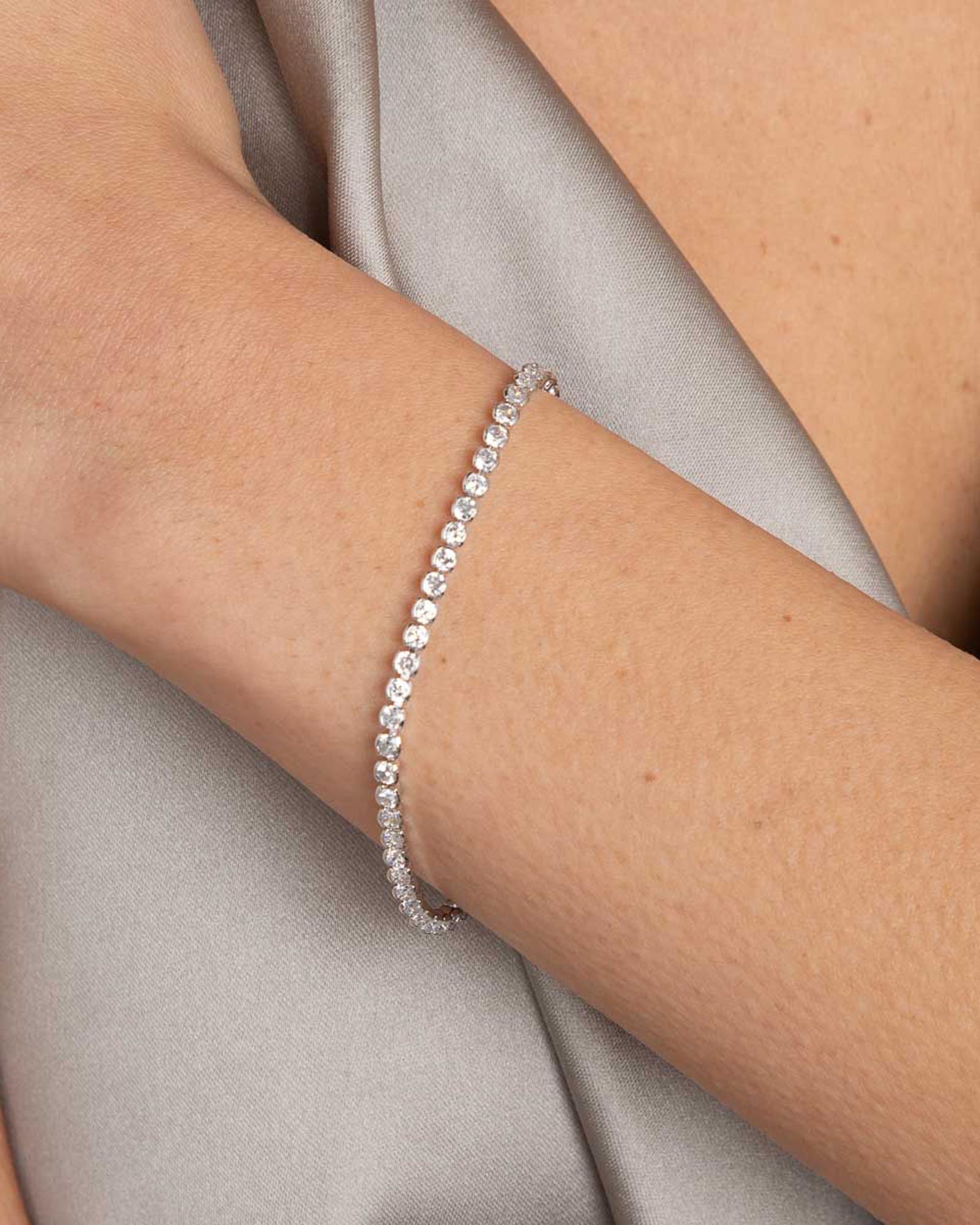 Gleam Bold Tennis Chain Bracelet