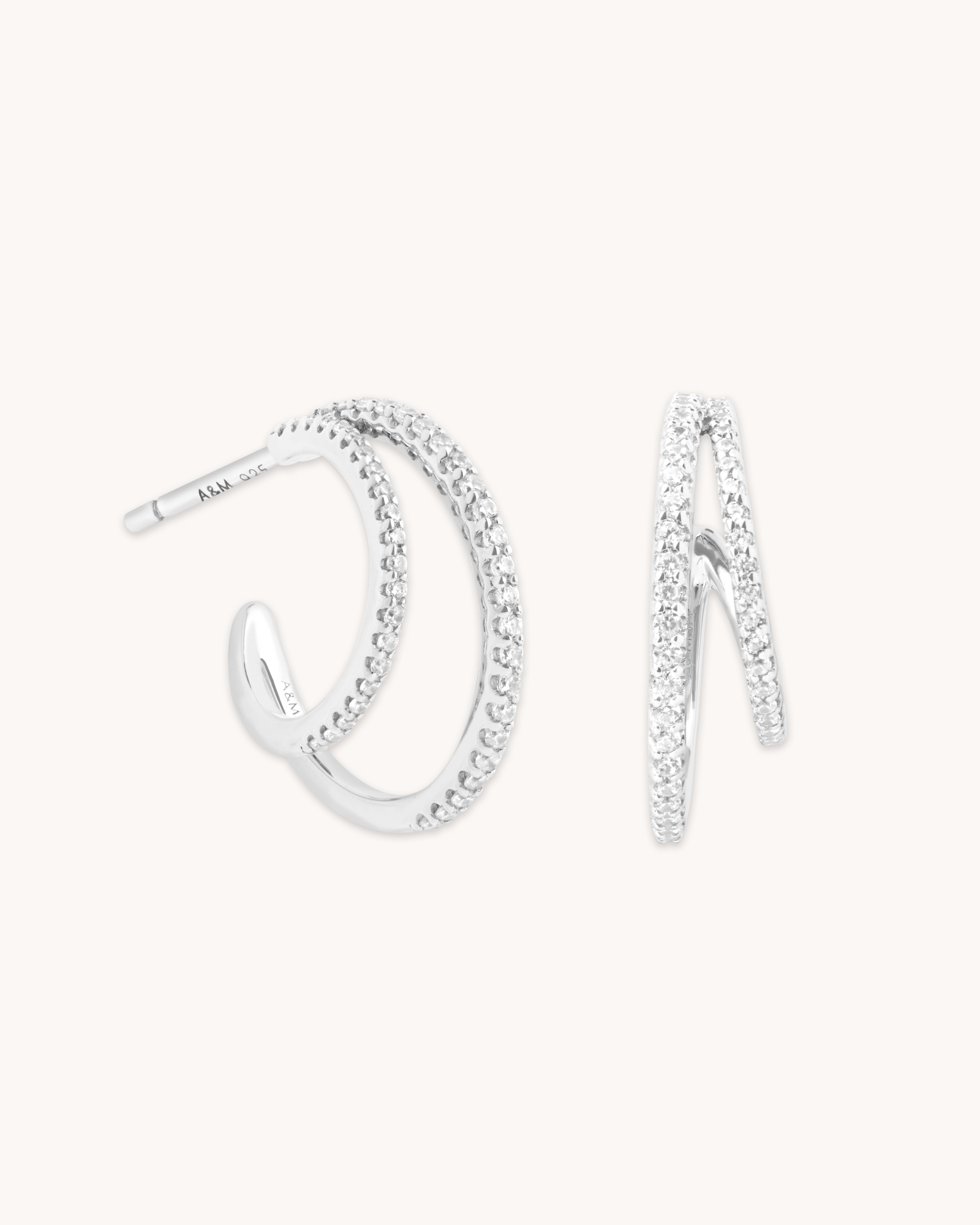 Illusion Crystal Hoops