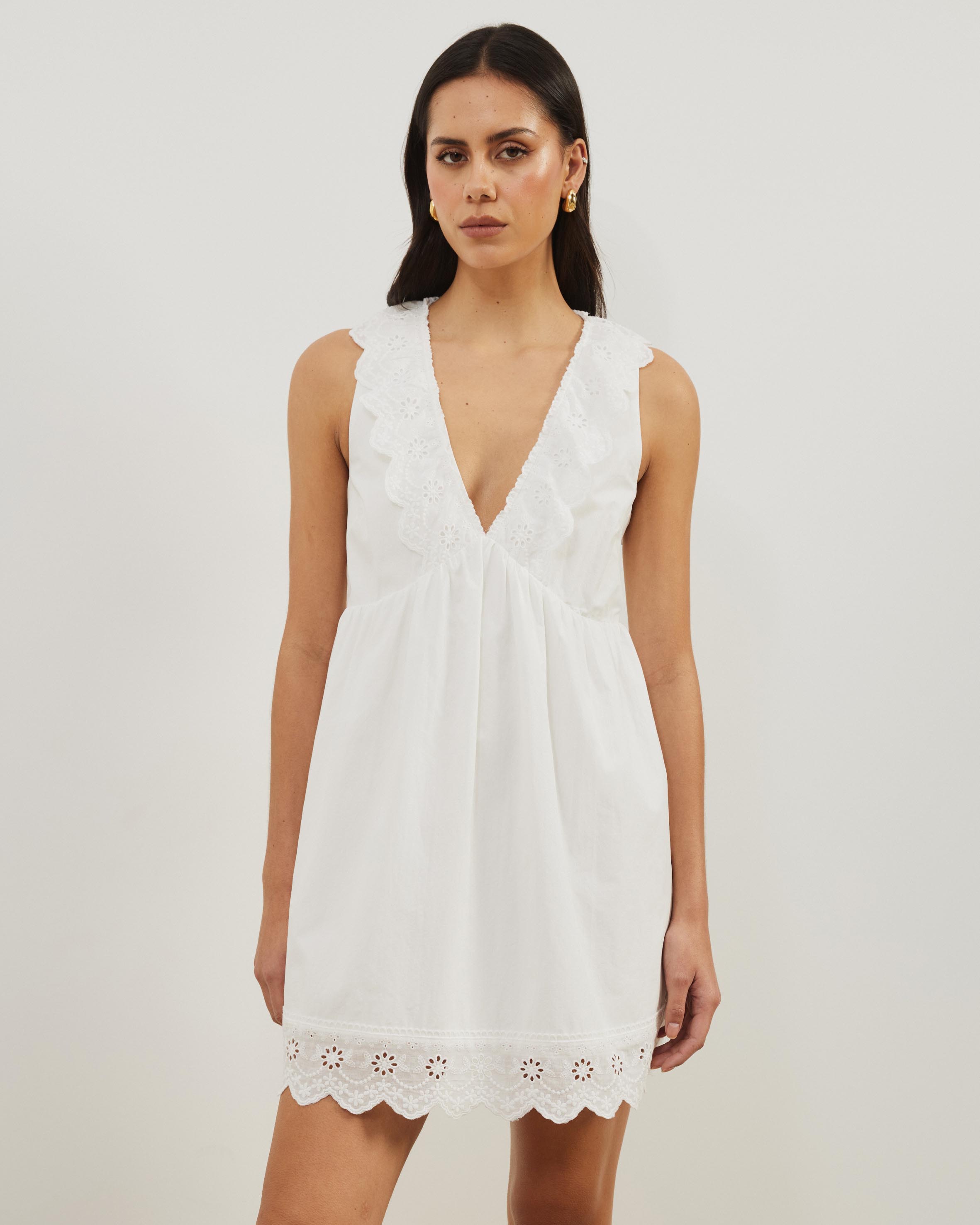 Phoebe Cotton Mini Dress