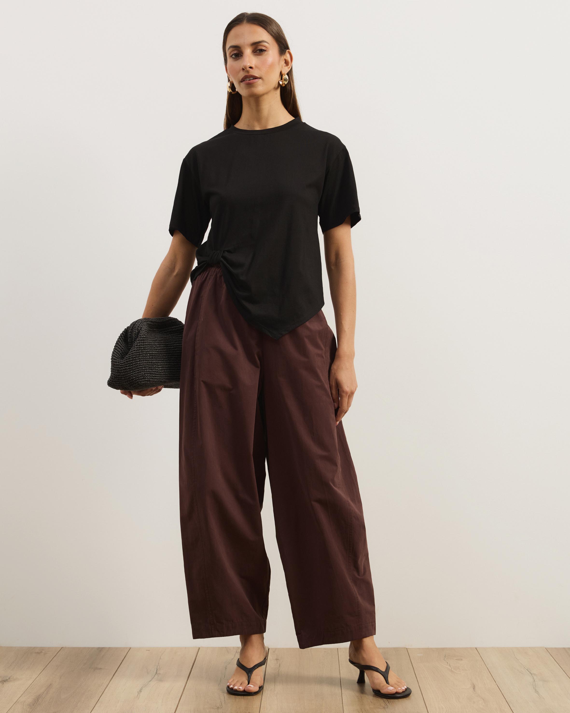 Lorrie Twist Waist T-Shirt