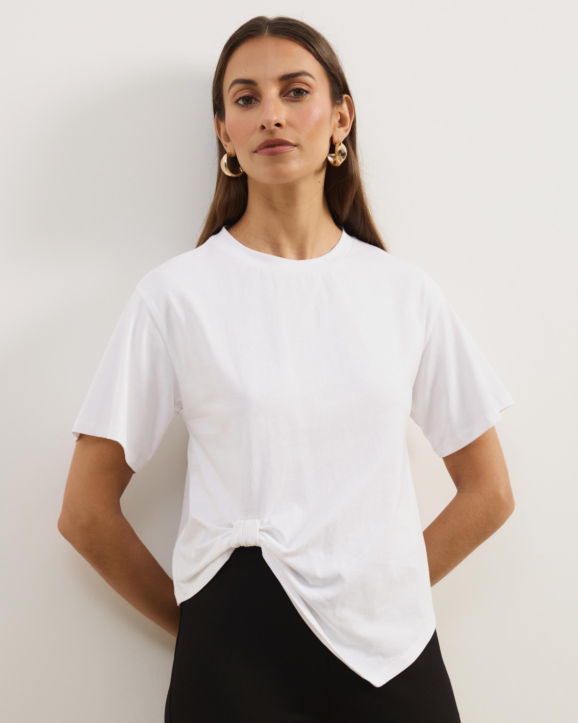 Lorrie Twist Waist T-Shirt