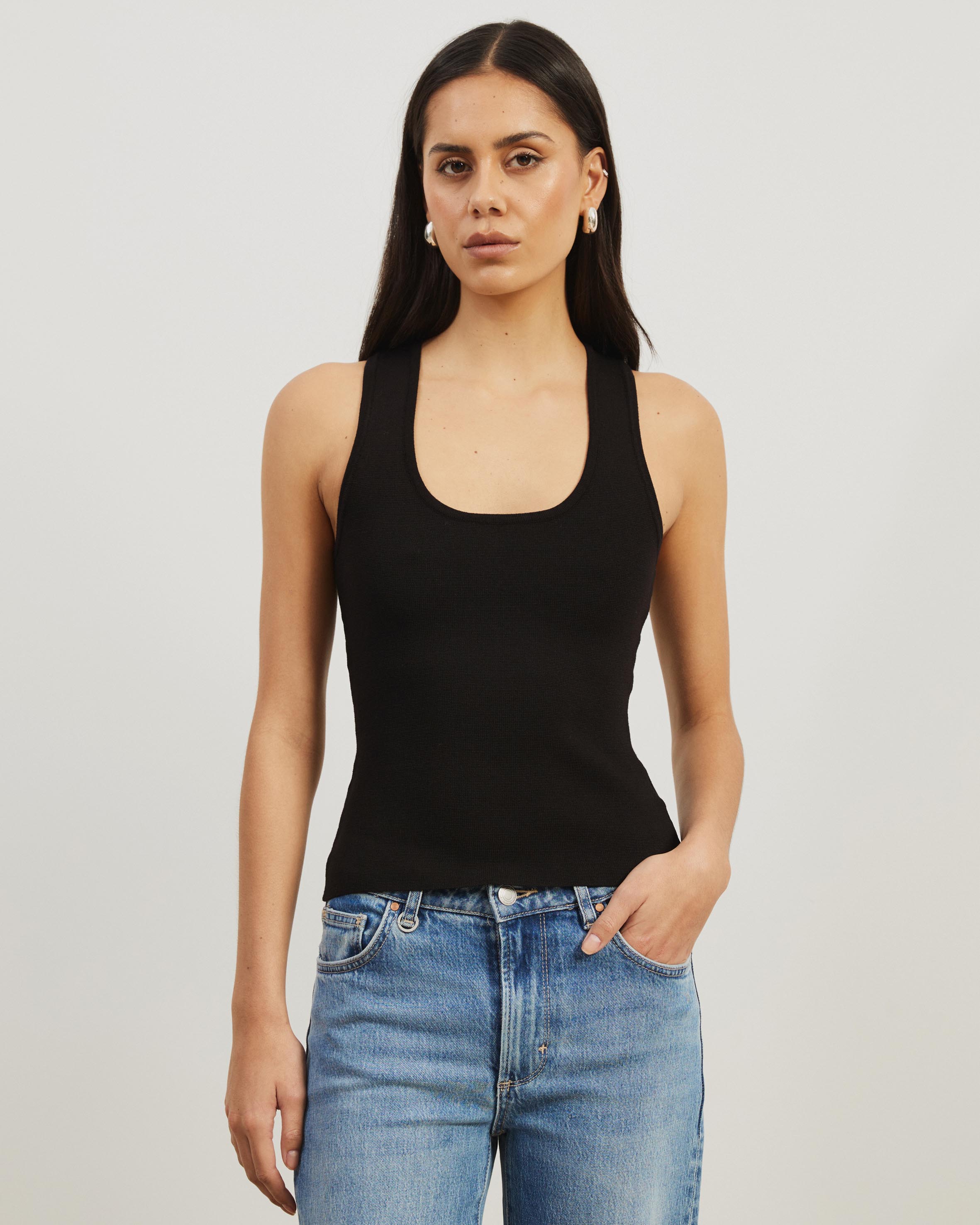 Sammy Racer Back Knit Top