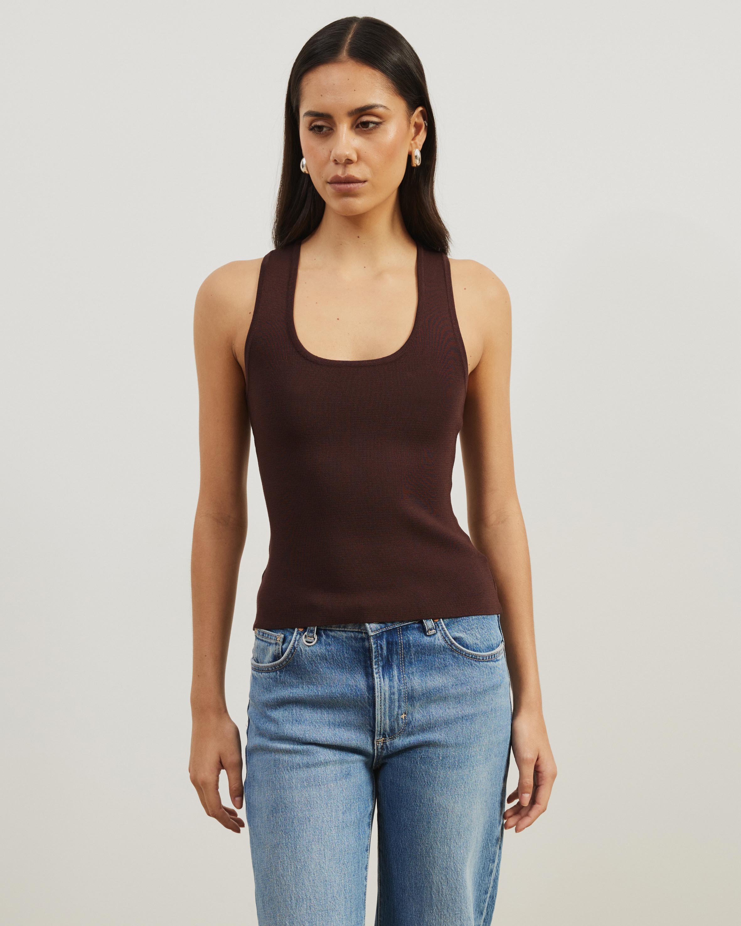 Sammy Racer Back Knit Top