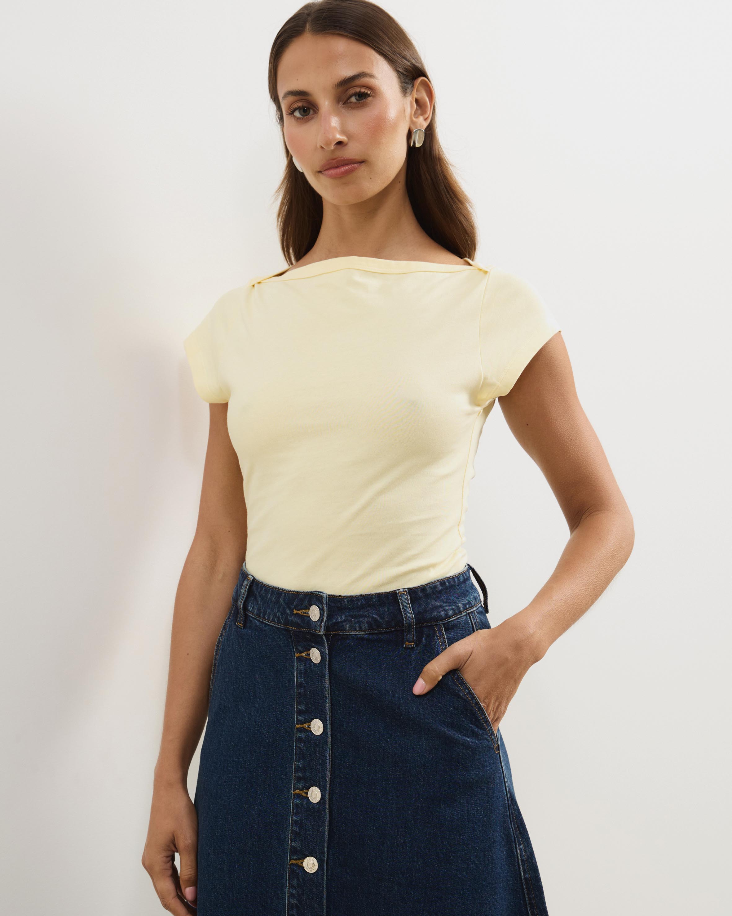 Boatneck Baby Tee