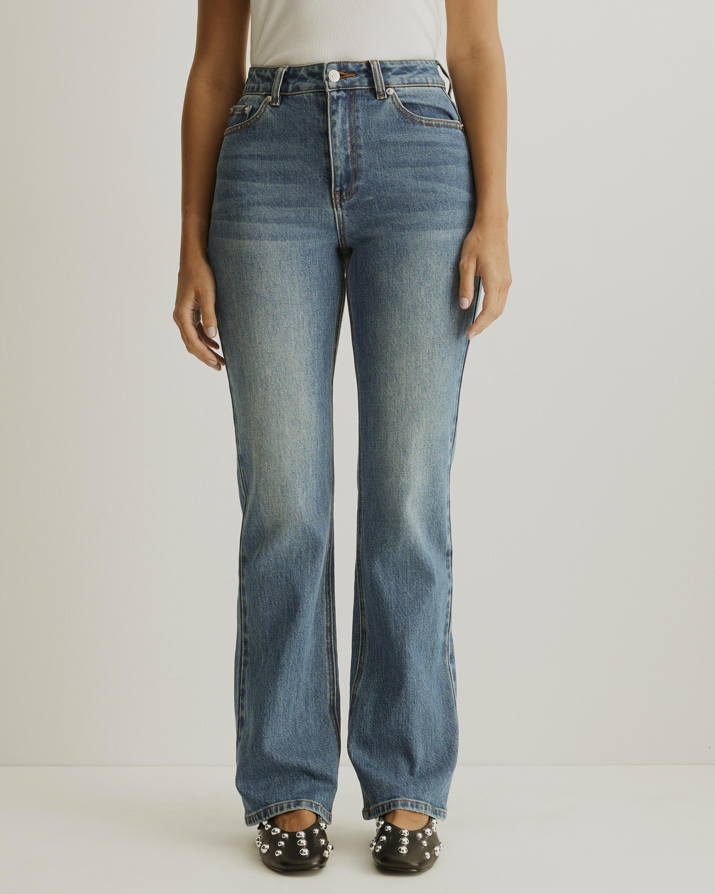 Ava Stretch Boot Leg Jeans