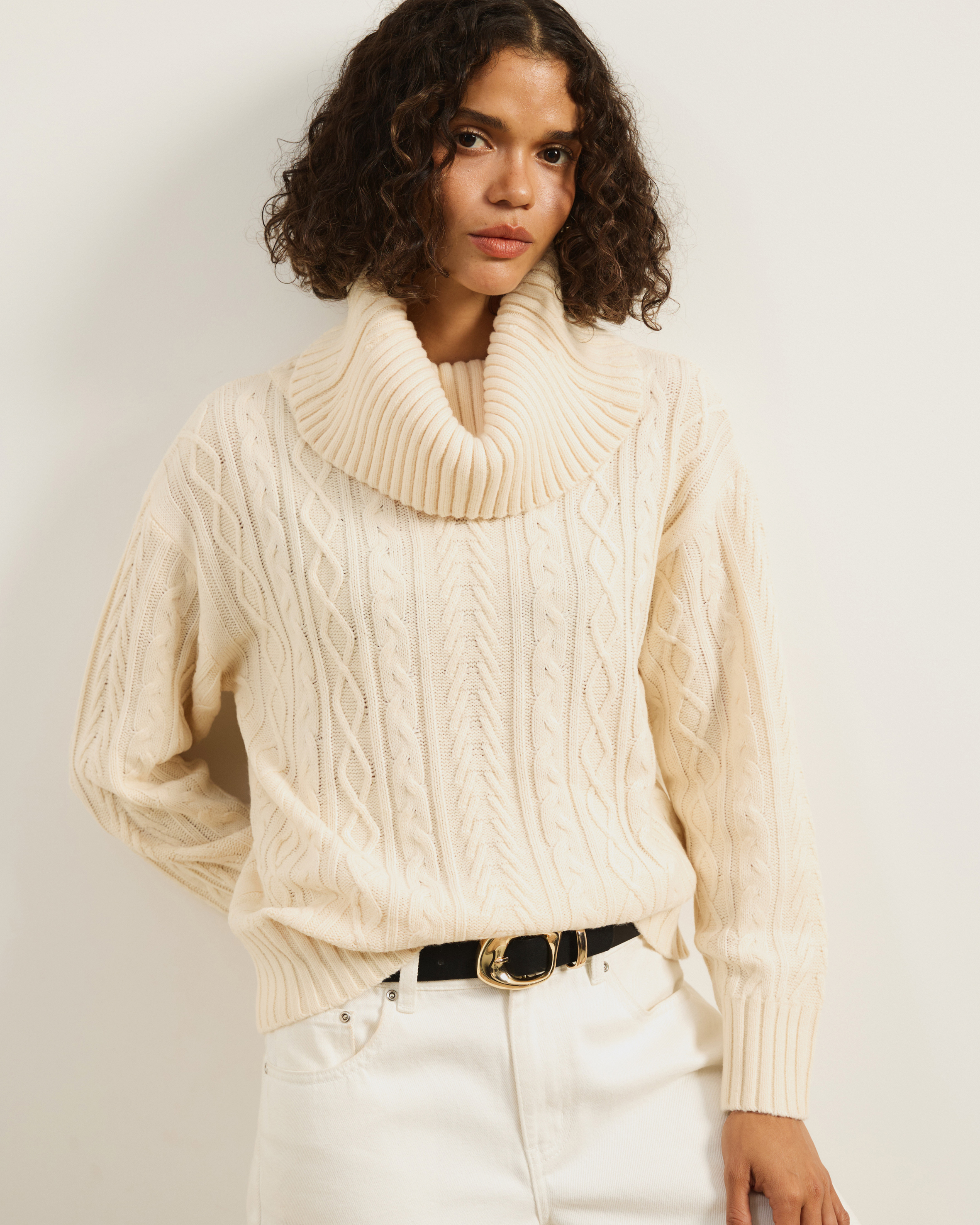 Zuri Cable Knit Sweater