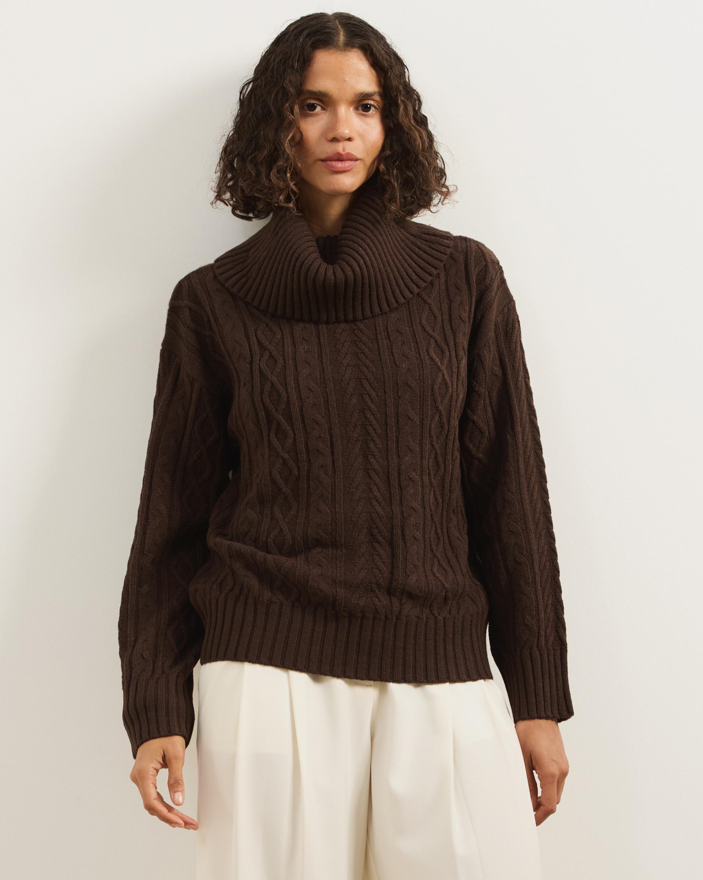 Zuri Cable Knit Sweater